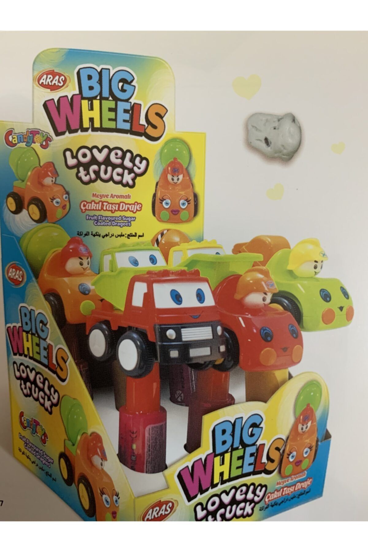 aras oyuncak big wheels lovely truck 15 g 6 adet fiyati yorumlari trendyol