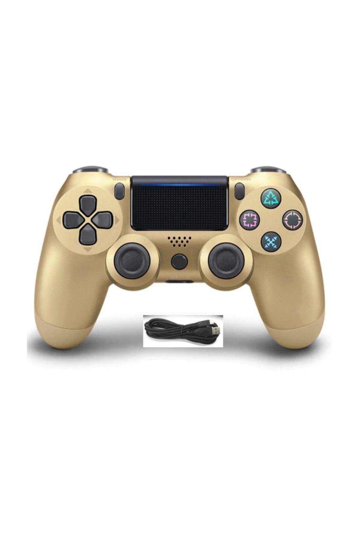 sparkfox ps4 dualshock kablosuz kol gold joystick fiyati yorumlari trendyol