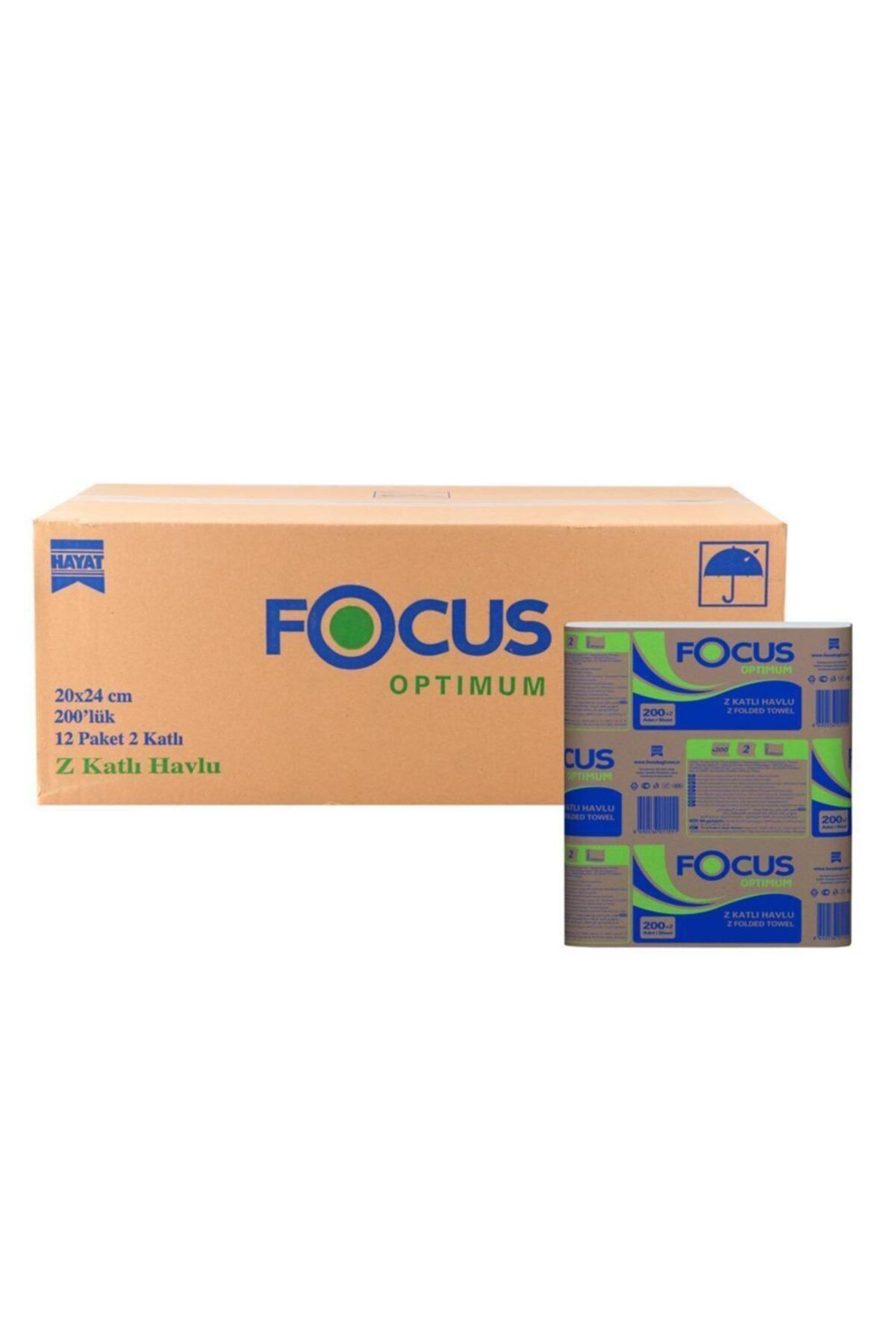 Hayat Kimya Focus Optimum Z Dispanser Kağıt Havlu 200 'lü.