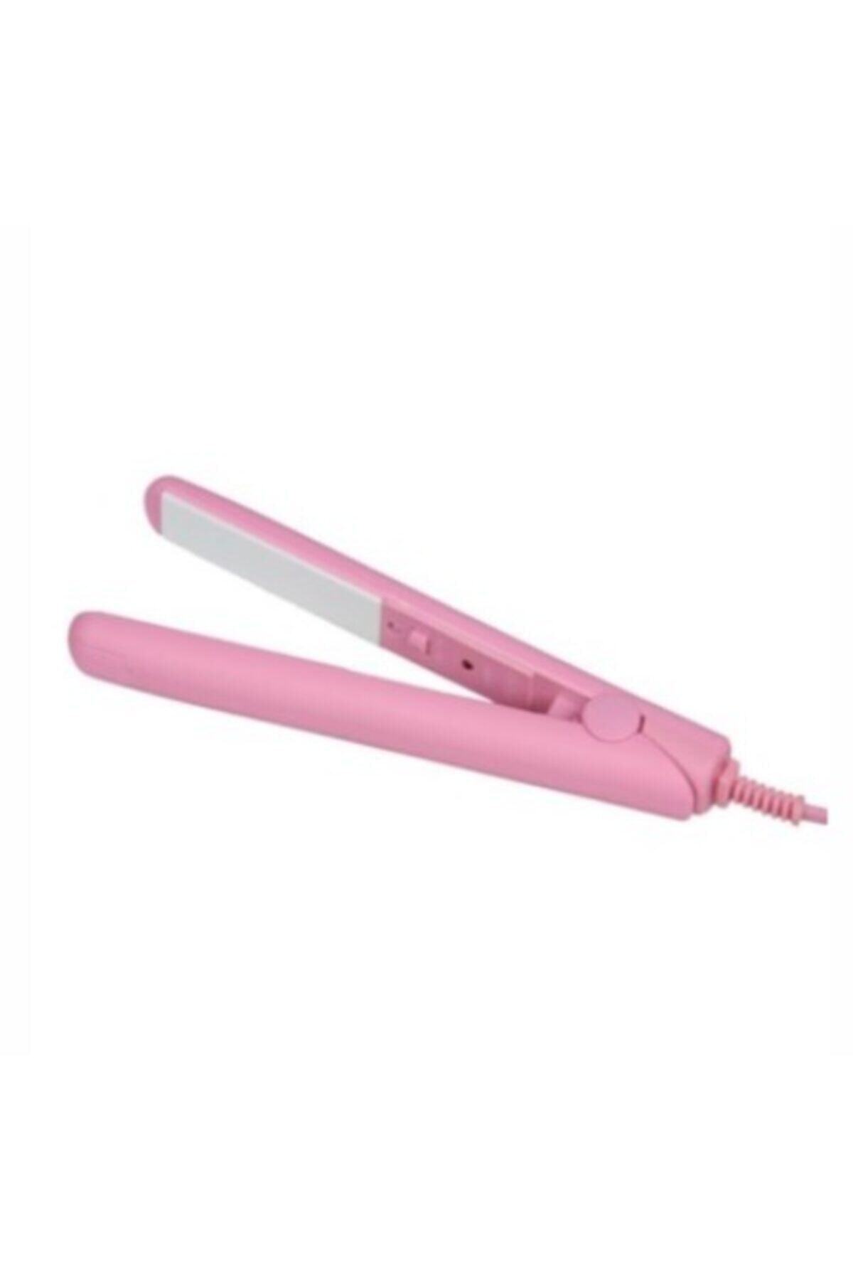 BEAUTİFULL Pembe Seyahat Tipi Mini Saç Düzleştirici Mini Saç Düzleştirici