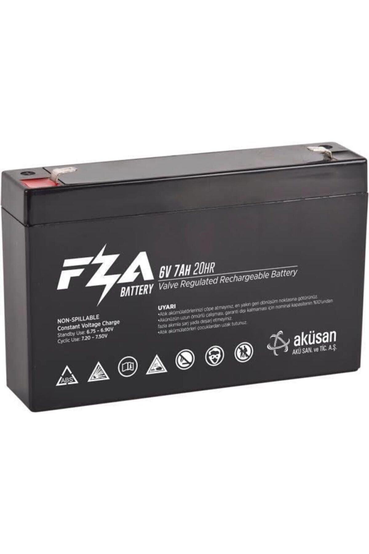 Feza 6 VOLT 7 AMPER AKÜLÜ ARABA AKÜSÜ 6V 7AH 2021 ÜRT.