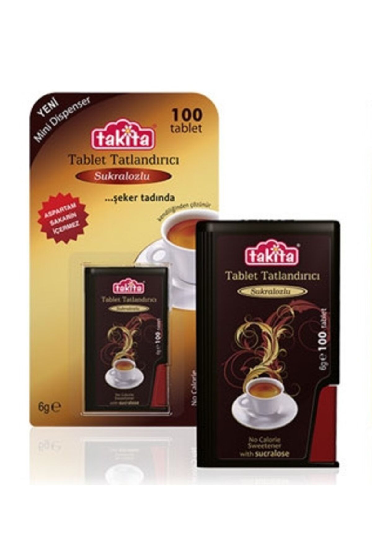 Takita Tablet Tatlandırıcı 6 gr 100 Tablet