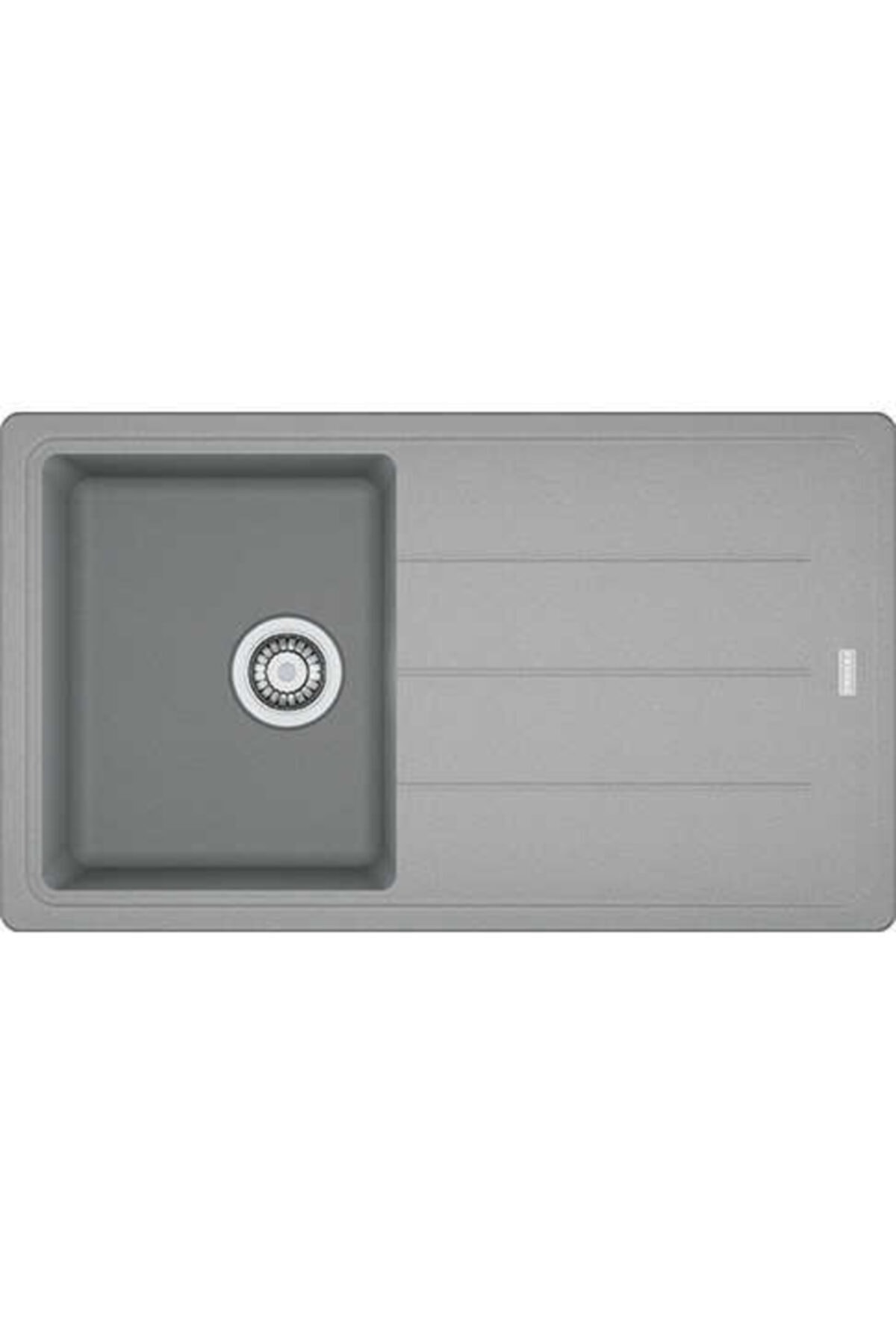 Franke Basis Granit Bfg 611-86 Evye, Tezgah Üstü, Stone Grey
