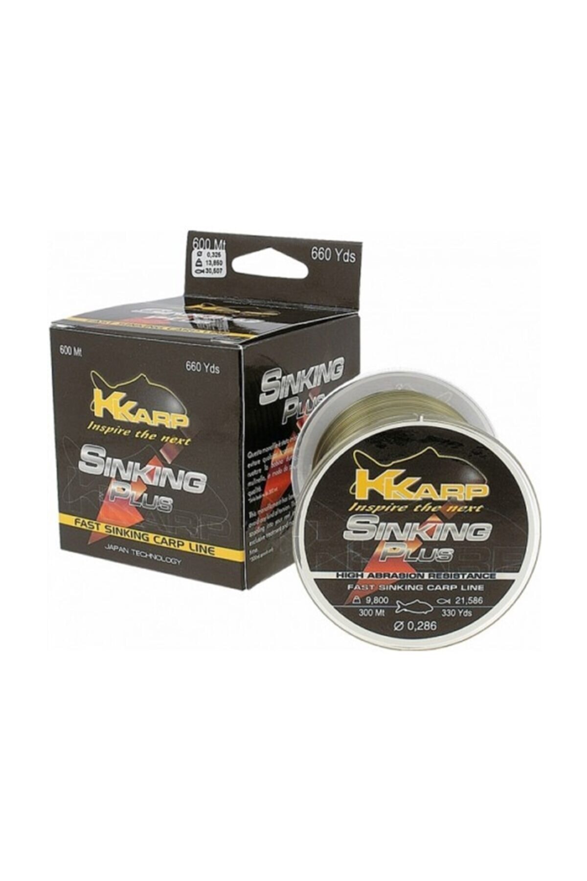 KKarp Sinking Plus Serisi 600m Monofilament Misina - 0.35