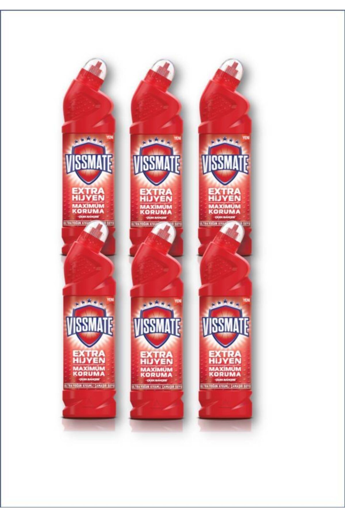 Vissmate Ultra Yoğun Çamaşır Suyu Çiçek Bahçesi 750 gr X 6