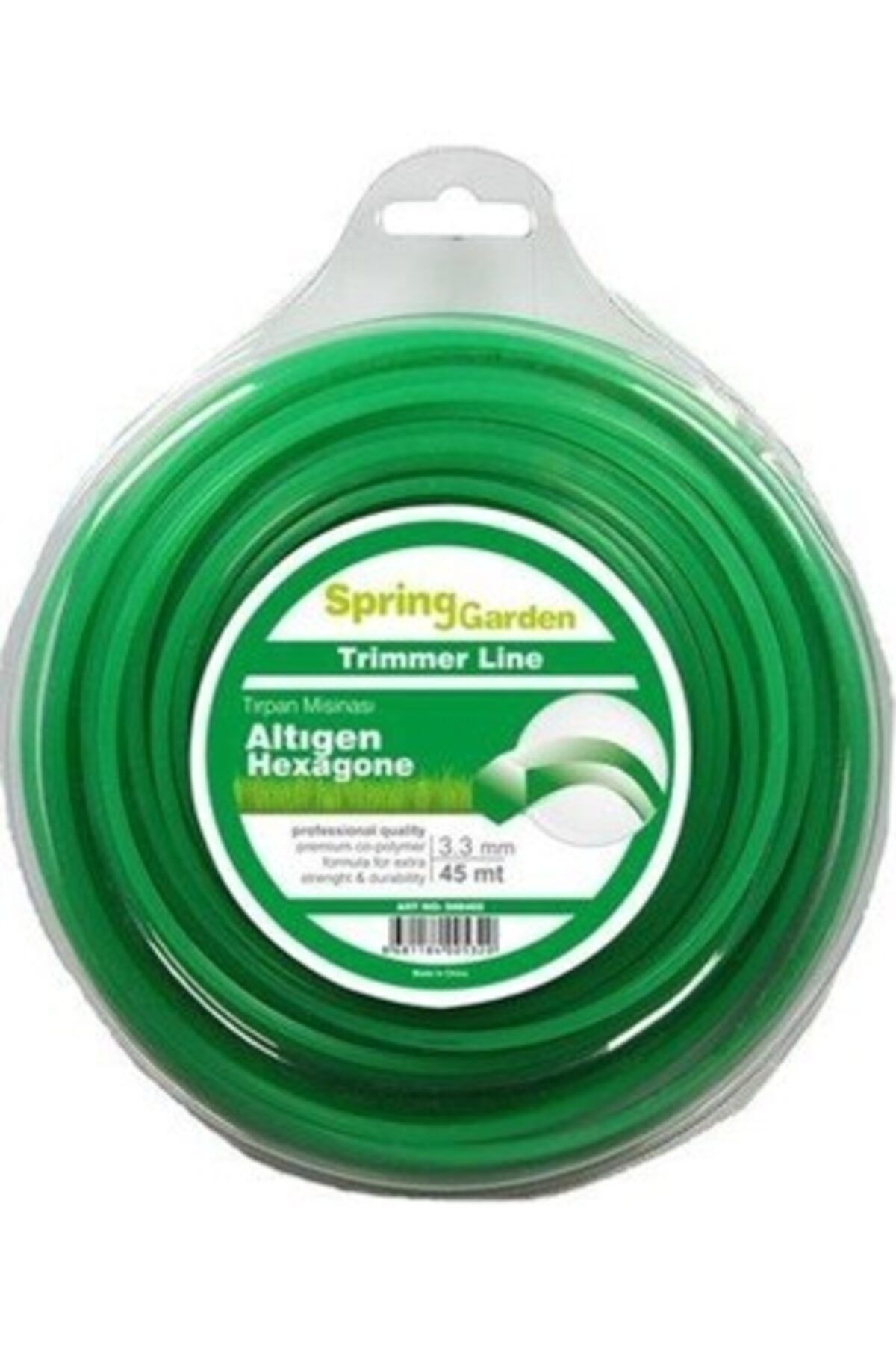 SPRING GARDEN Tırpan Misinası 2.4 mm Altıgen Hexagone 86 mt