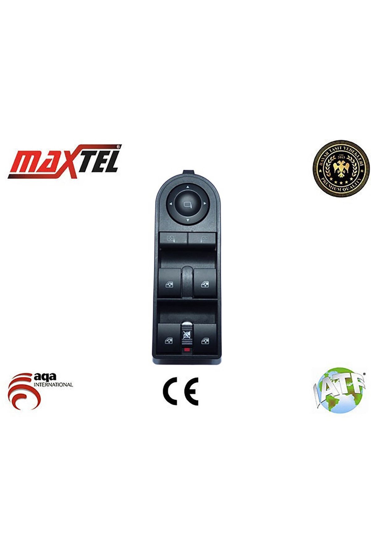 Maxtel Cam Kaldırma Anahtarı Opel Opel Astra H Sol 18 Pin (siyah)oem-13228699-6240447kod182 07 447