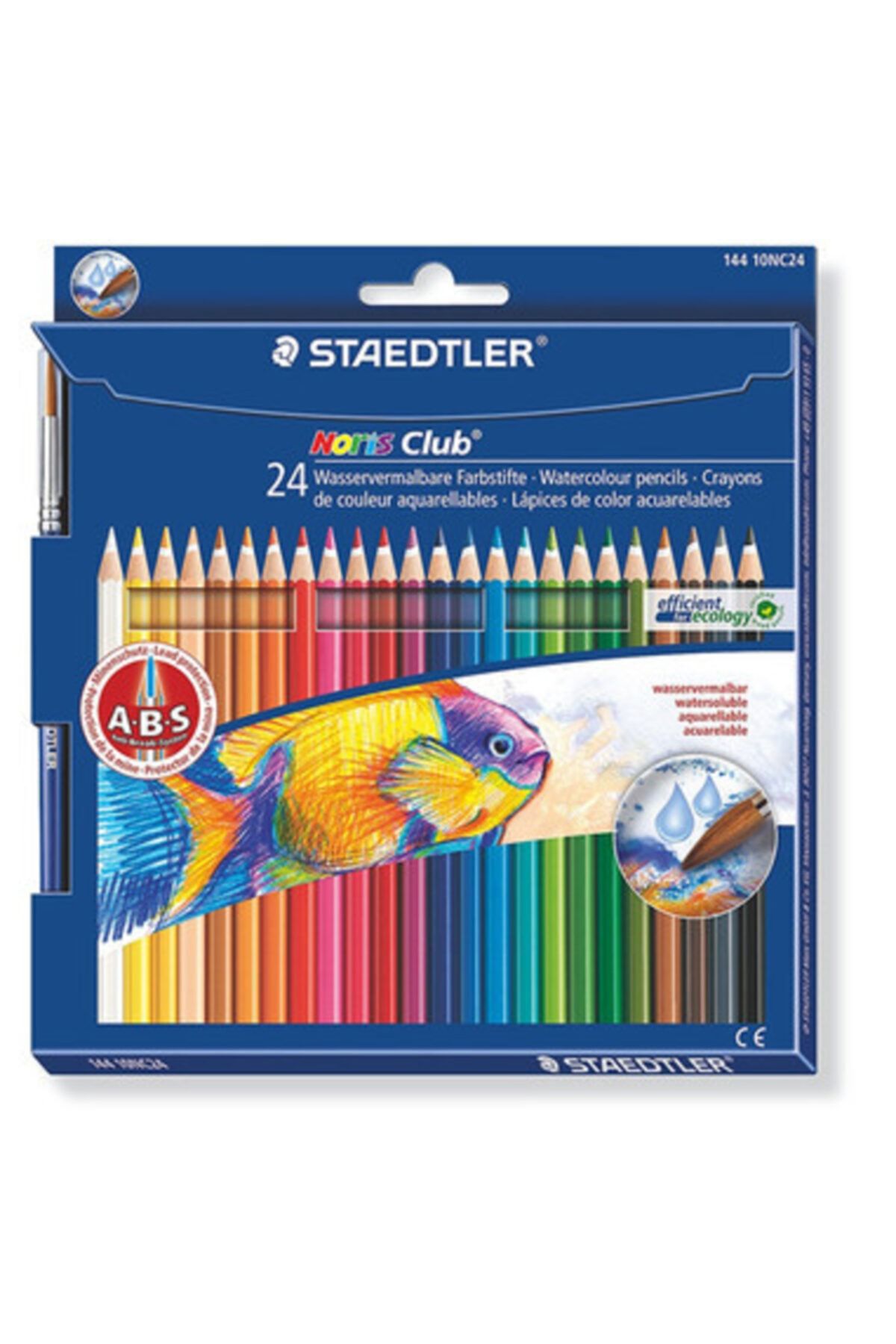 Stadler Staedtler Aquarell Kuru Boya 24 Renk