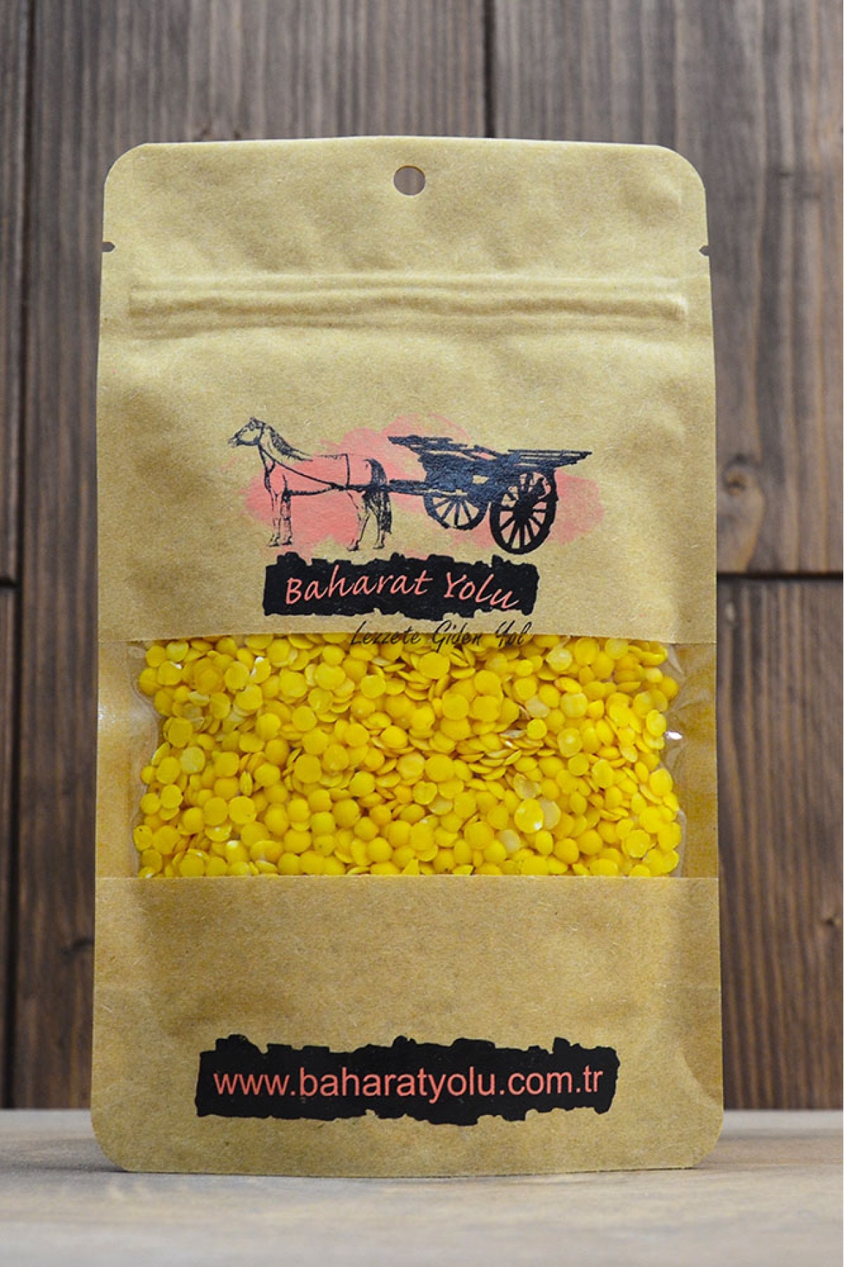 Baharat Yolu Sarı Mercimek Organik 1 Kg