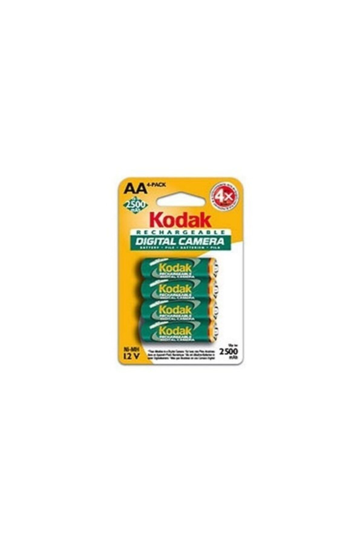 Kodak Şarjlı Pil 4'lü 2500 Mah