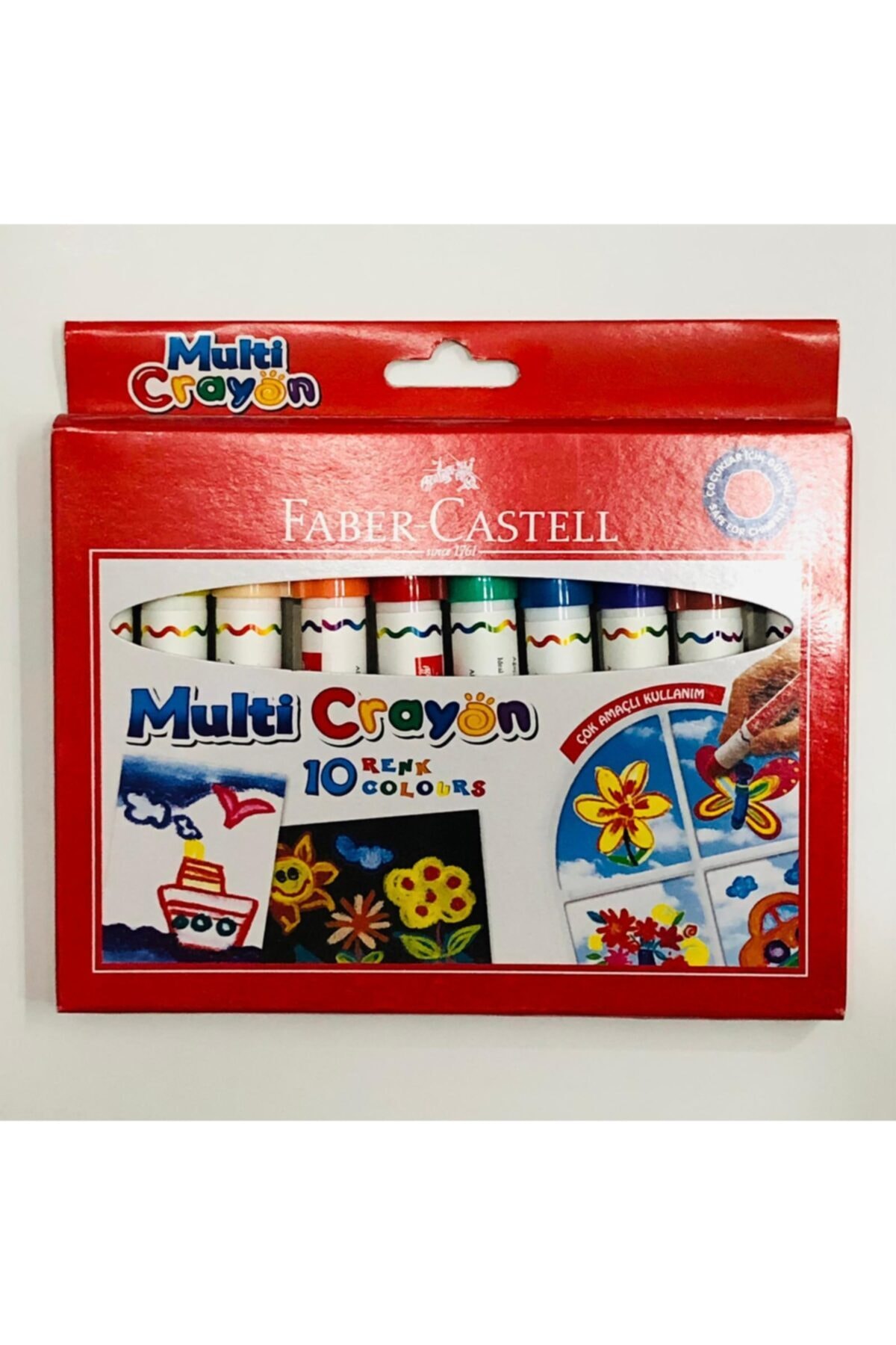 Faber Castell Multicrayon Jel Mum Boya 10'lu