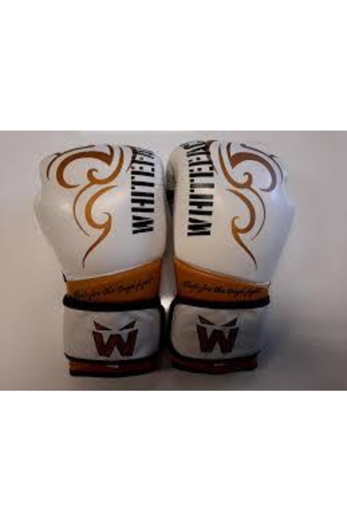 whiteface Gold Deri Boks Eldiveni
