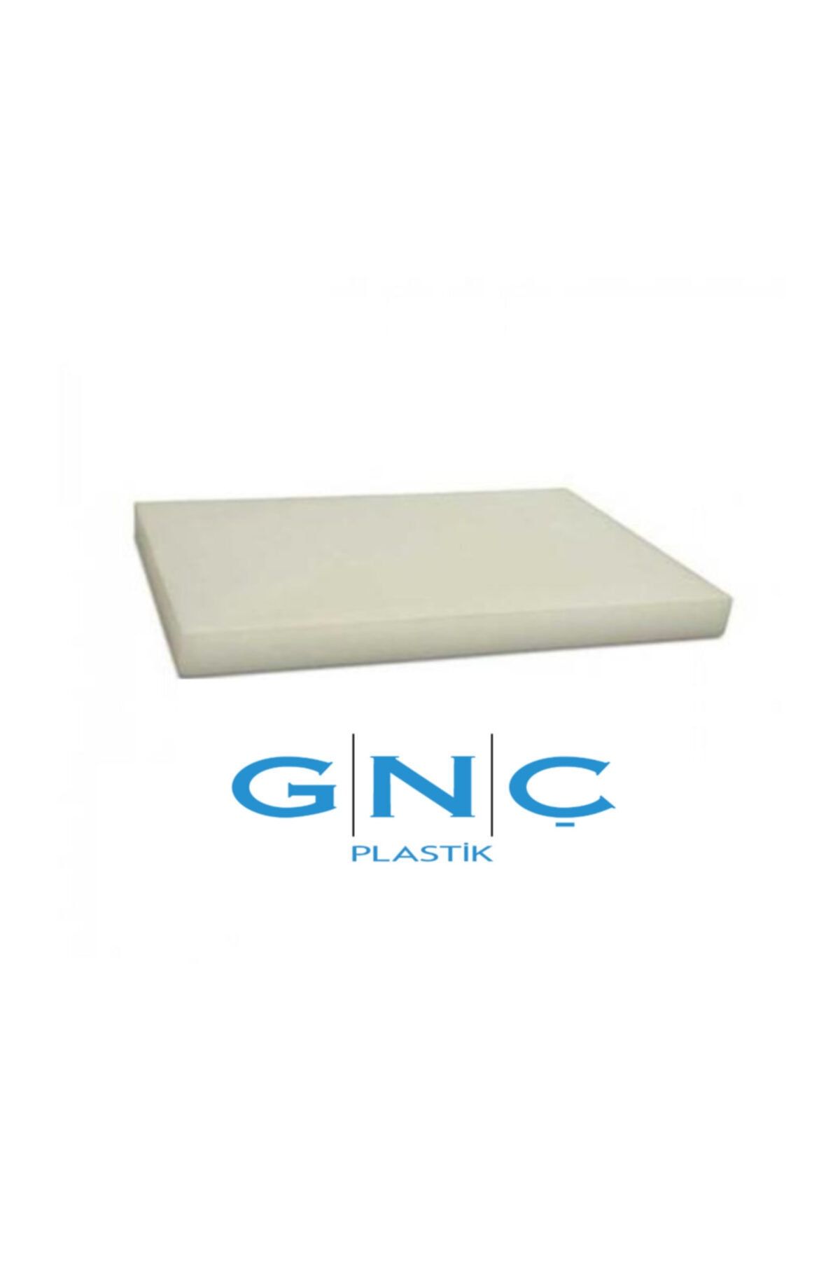 GNC PLASTİK Kesme Tahtası 25*40*4 Beyaz Polietilen