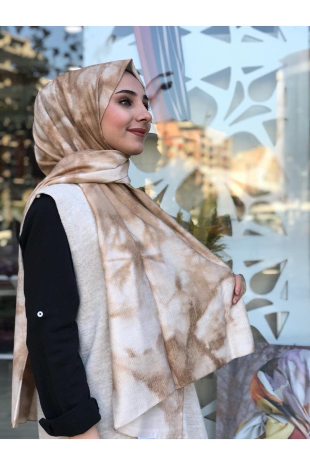 Armine Trend Modal Desenli Şal