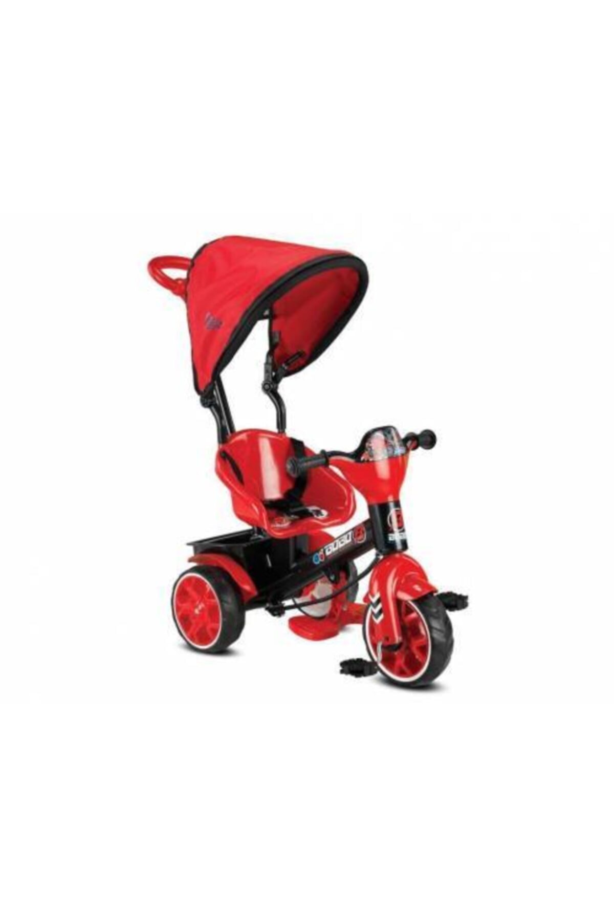 BabyHope Bobo Speed Tenteli Ebeveyn Kontrollü Itmeli Üçteker Bisiklet Trıycle 121