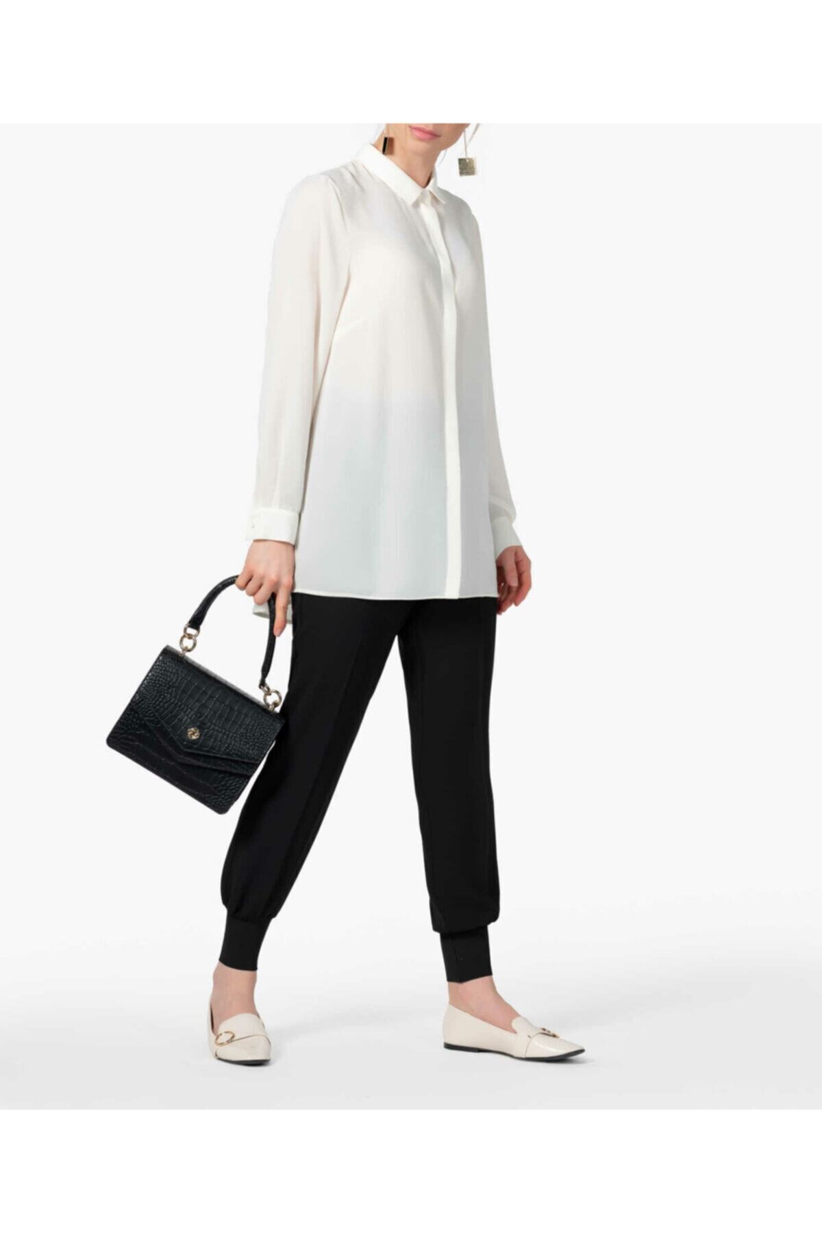 Aker Kadın Ekru Basic Bluz Bs27249224