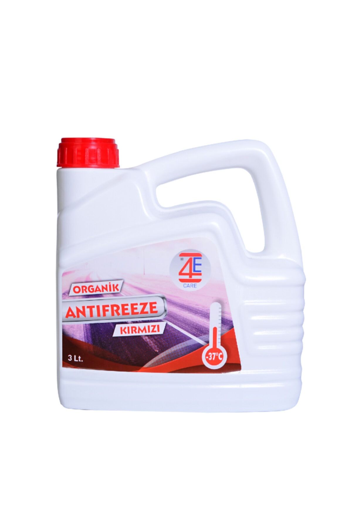 4E CARE Organik Antifriz Kırmızı (-37°c Test Edilmiştir.)