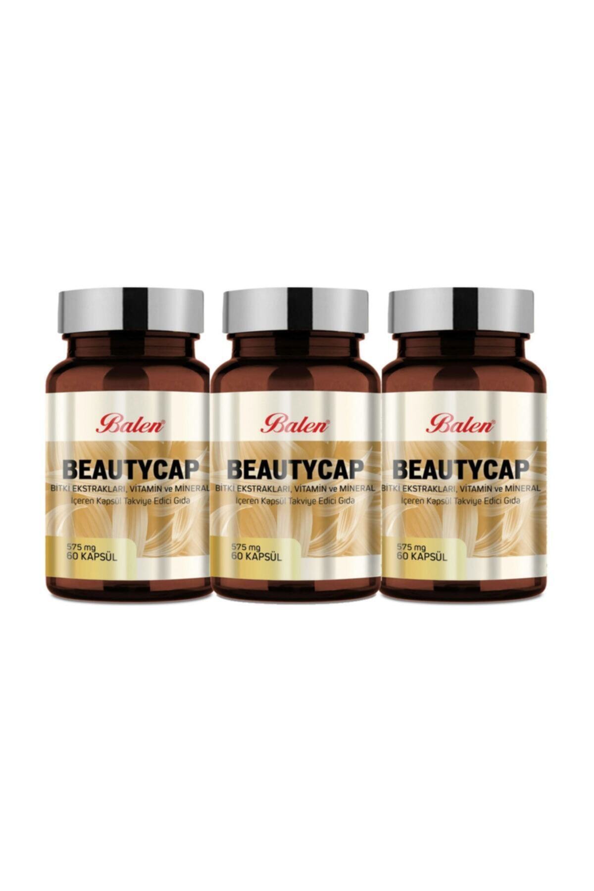 Balen Beautycap Hidrolize Kolajen Biotin Içeren 60 Kapsül X 3 Adet