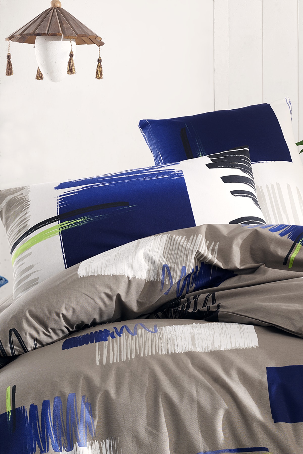 Cote Blanc Azure %100 Pamuk Ranforce 2'li Yastık Kılıfı 50x70