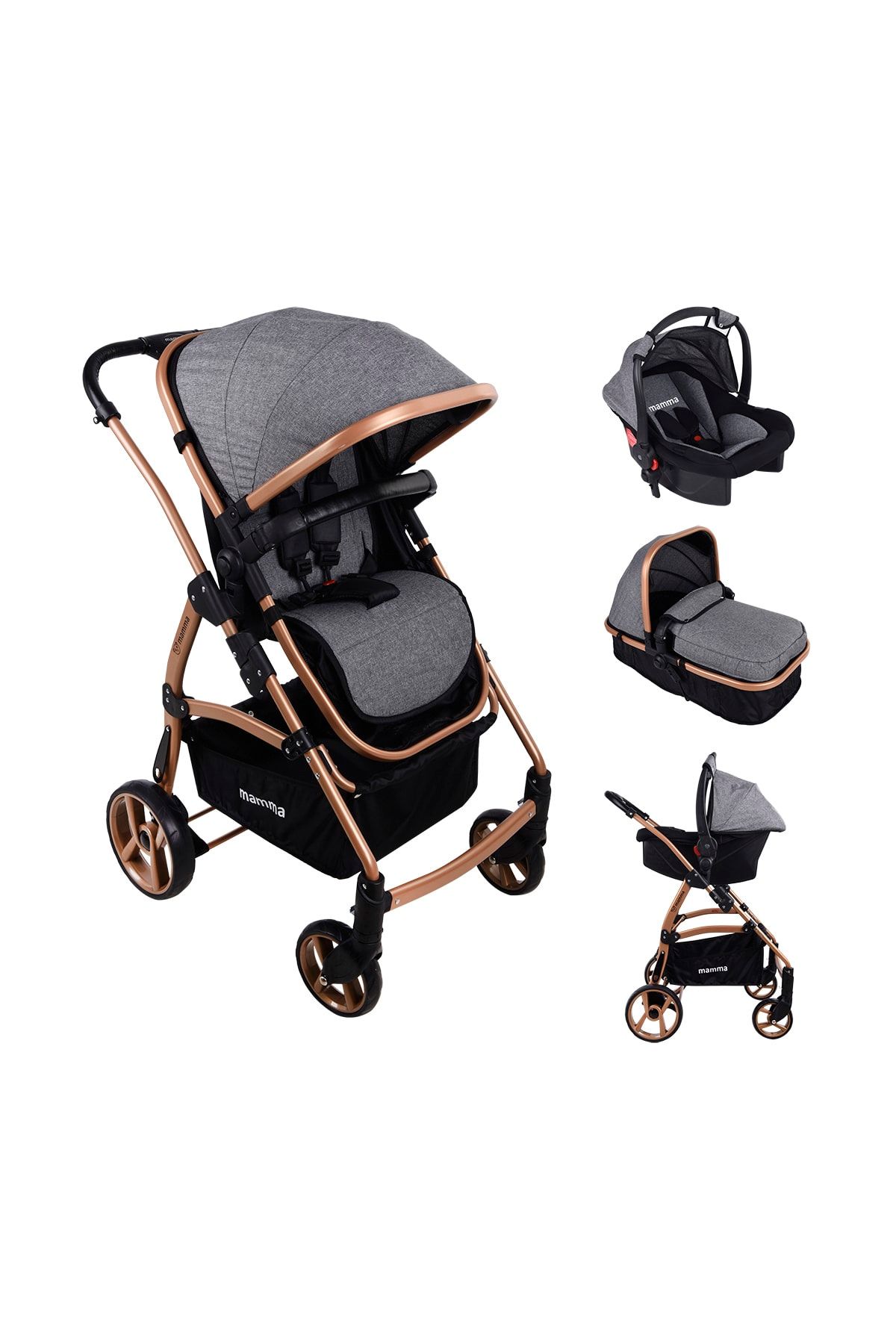 mamma kitten gold travel sistem bebek arabasi fiyati yorumlari trendyol