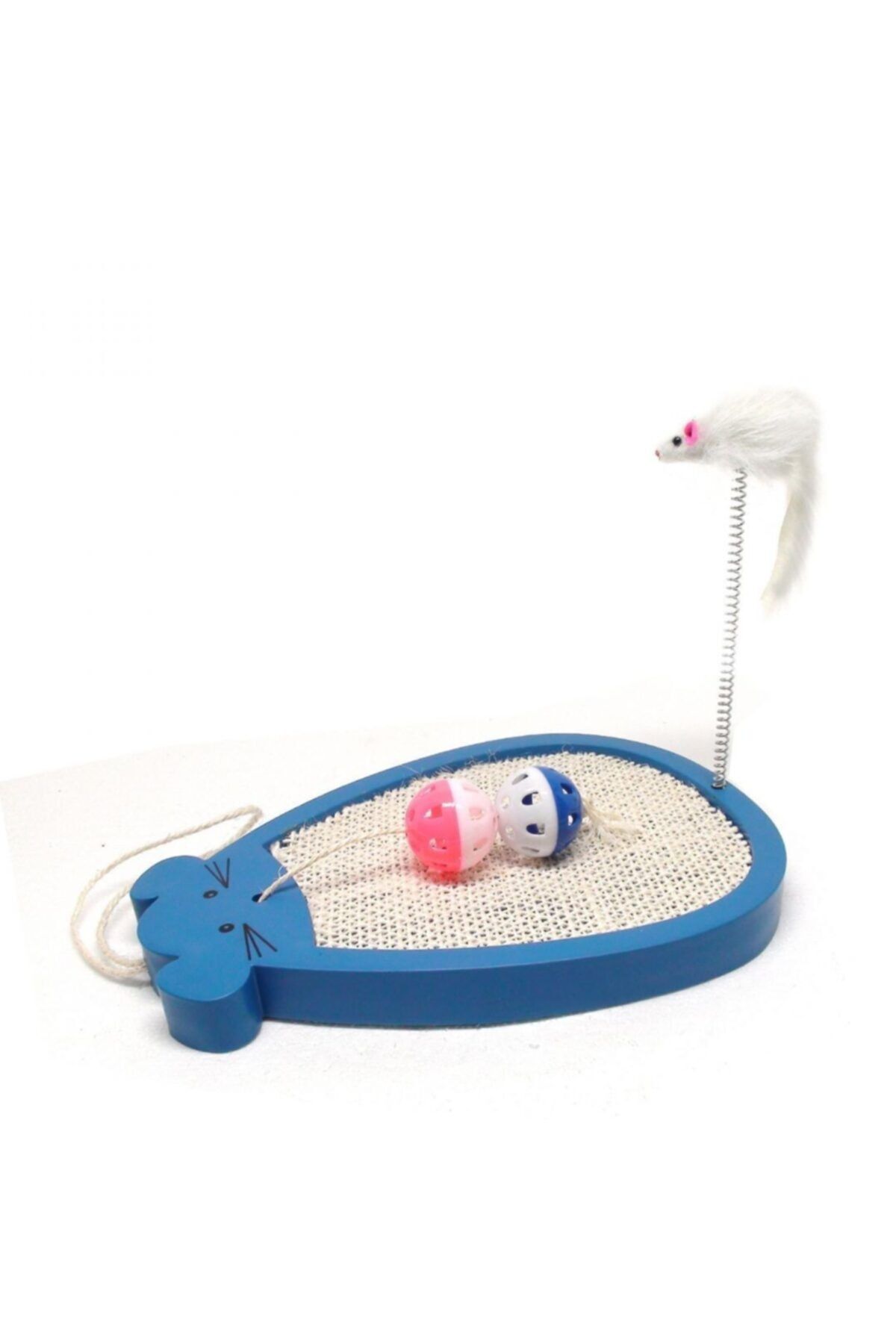 Mixpet Fareli Toplu Kedi Tırmalama Oyuncağı 32x23cm