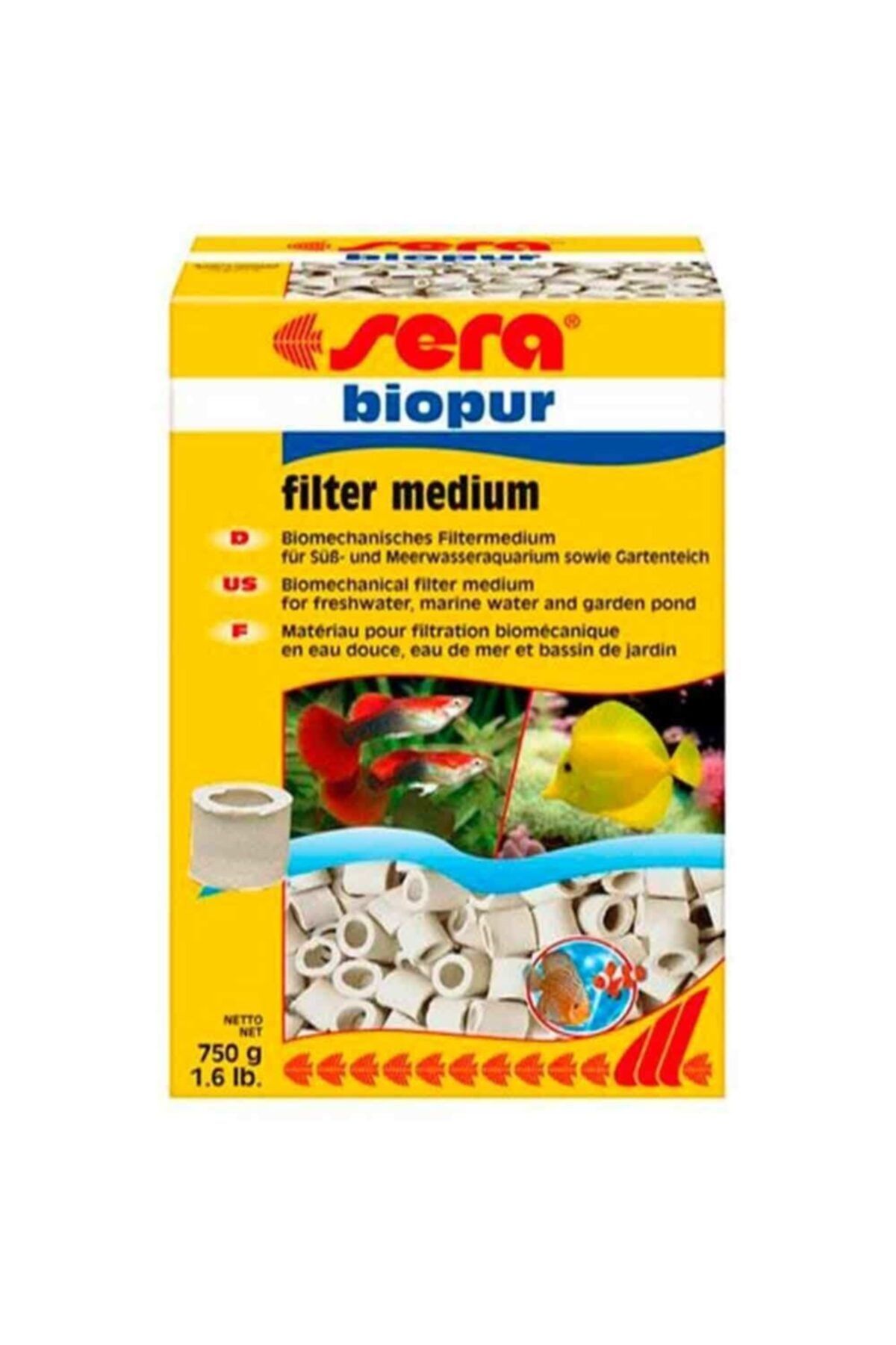 SERA Biopur Filtre Malzemesi 750 Gr