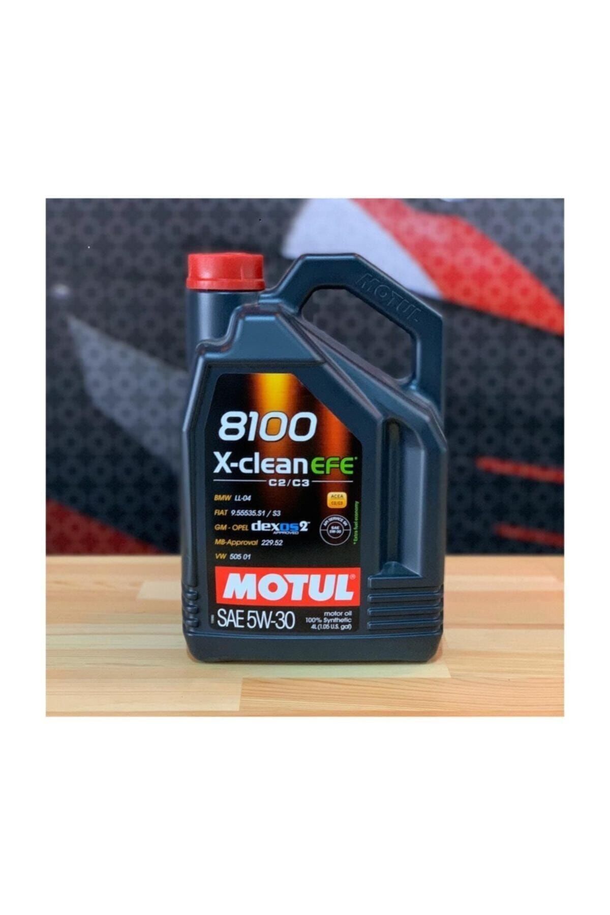 Motul 8100 X-clean Efe 5w30 Partiküllü Dpf C3 Dexos2 Motor Yağı 4lt