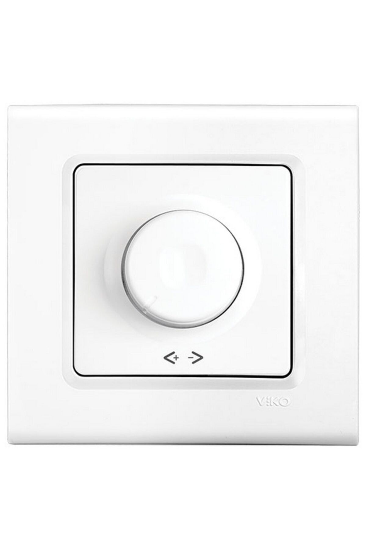 VİKO Linnera/rollina - Uyumlu  Rotatif Dimmer Rl 600w / Va Mekanizma+kapak+tekli Çerçeve