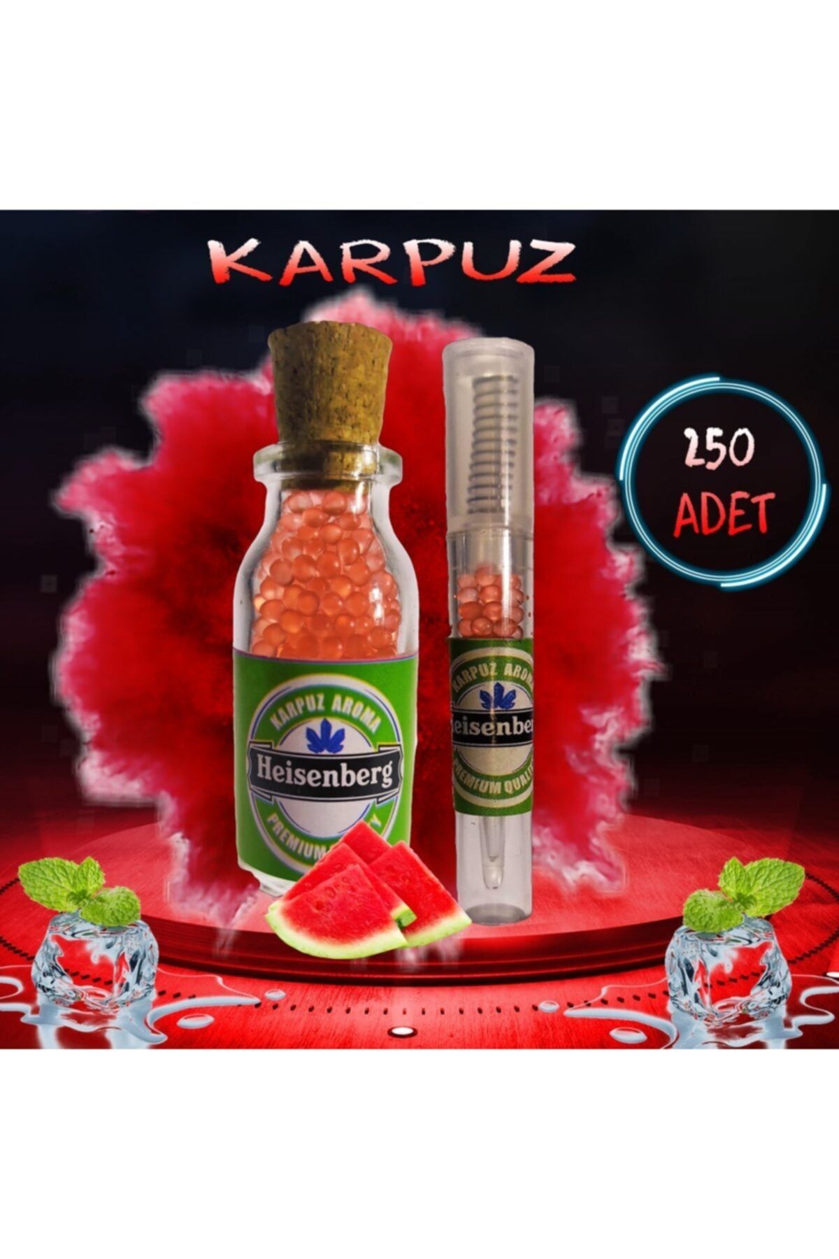 heisenberg Mentol Topu Karpuz Aromalı 250 Adet Aplikatör