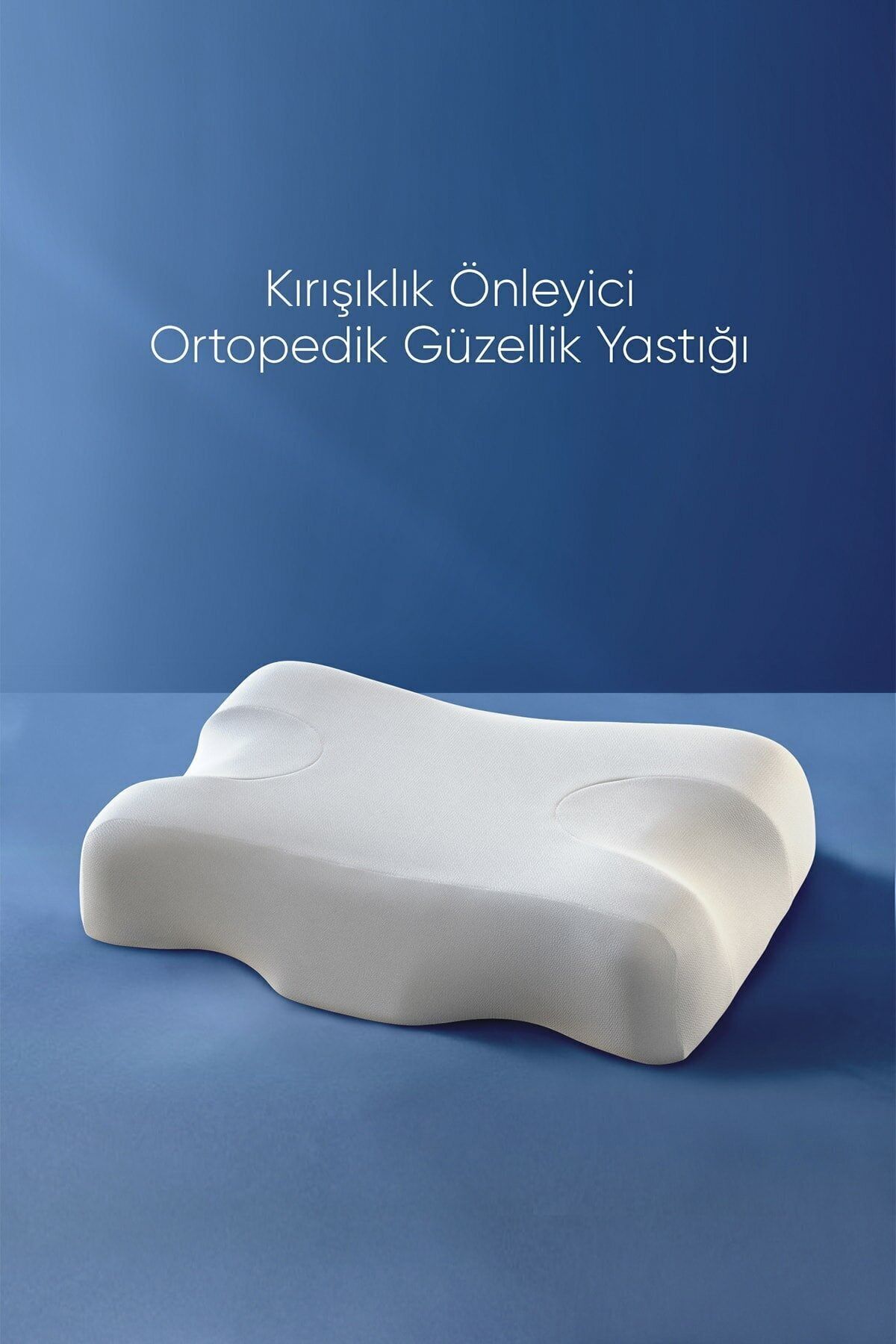 MEKTA HOME Antiage Kırışıklık Önleyici Ortopedik Güzellik Yastığı-yaşlanma Karşıtı