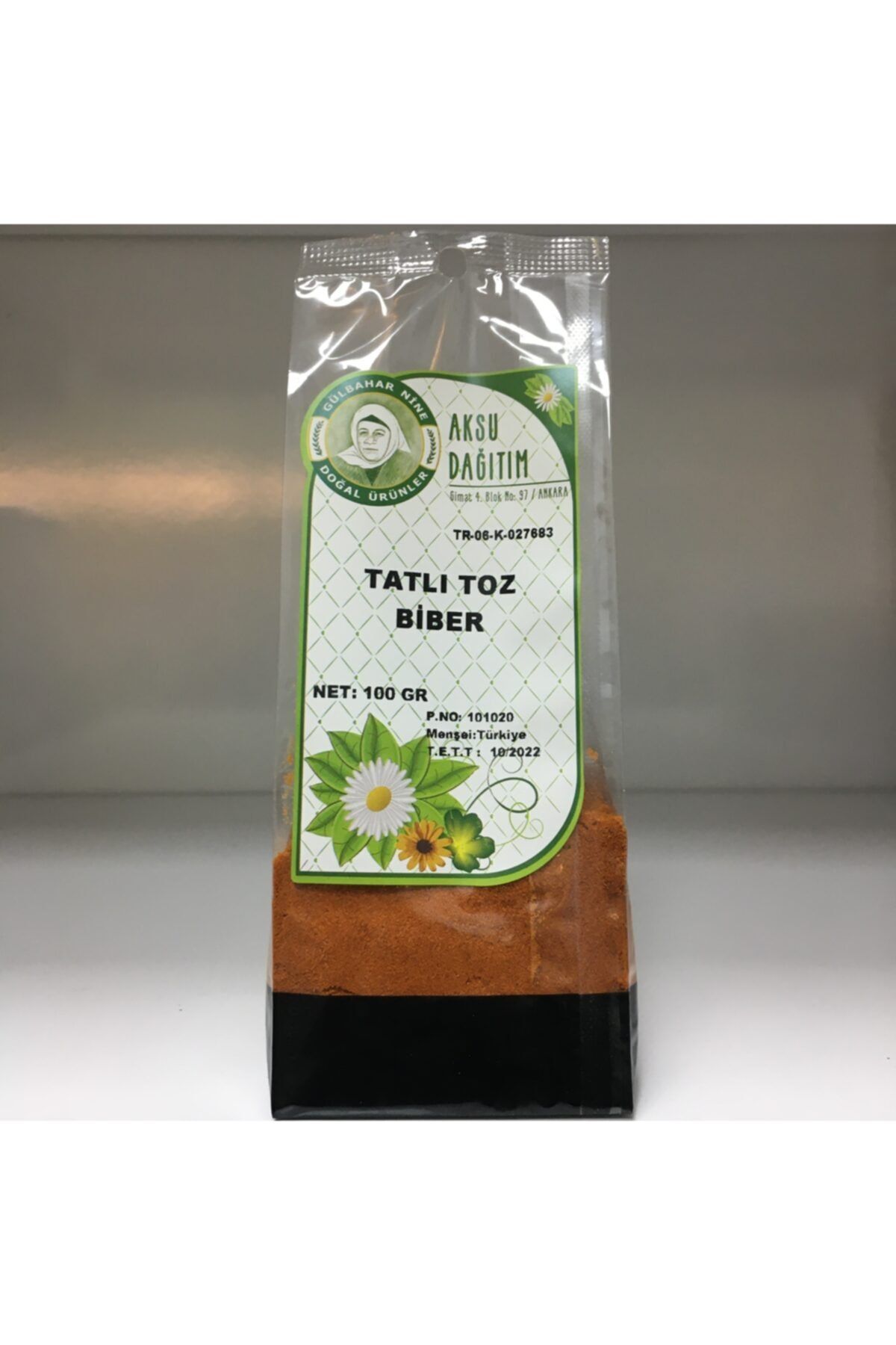 GÜLBAHAR NİNE DOĞAL ÜRÜNLER Tatlı Toz Biber 100 Gr