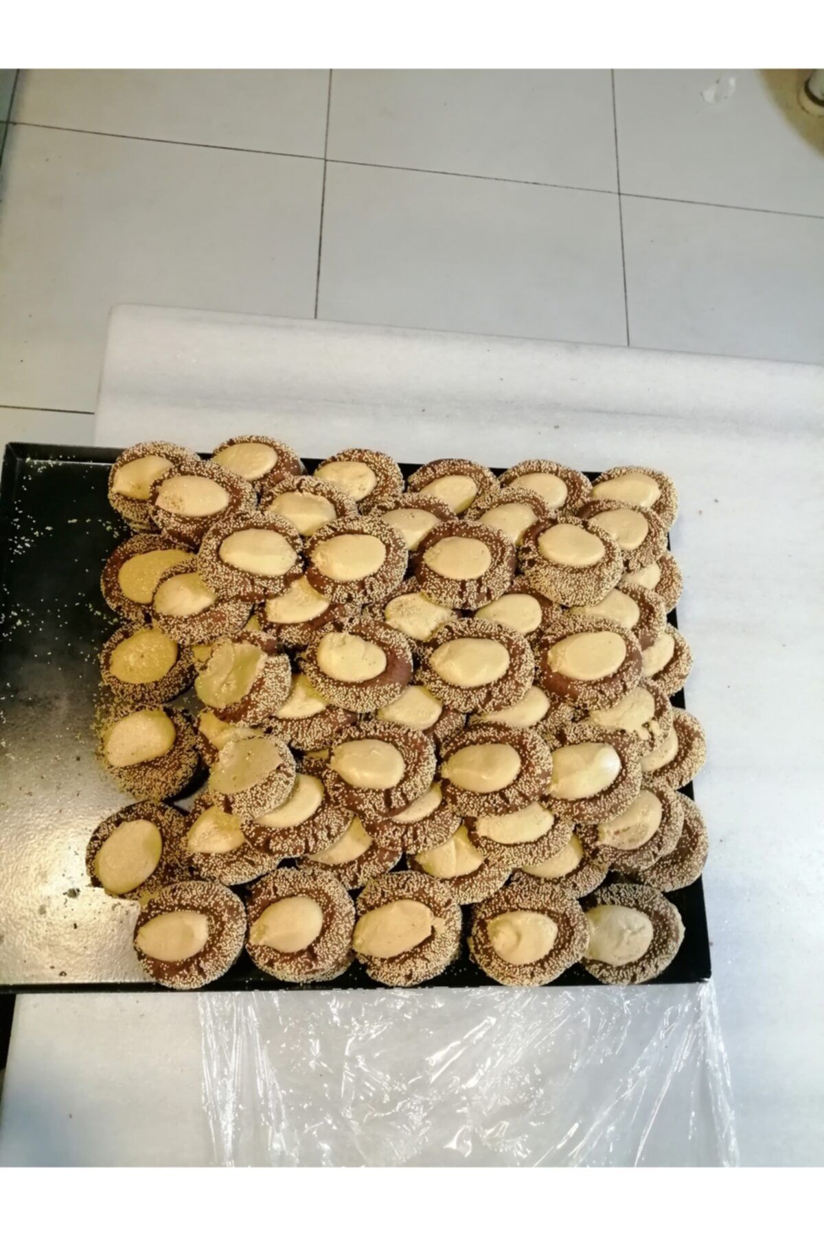 pastacı ferman usta Tahinli Kurabiye Tatlı