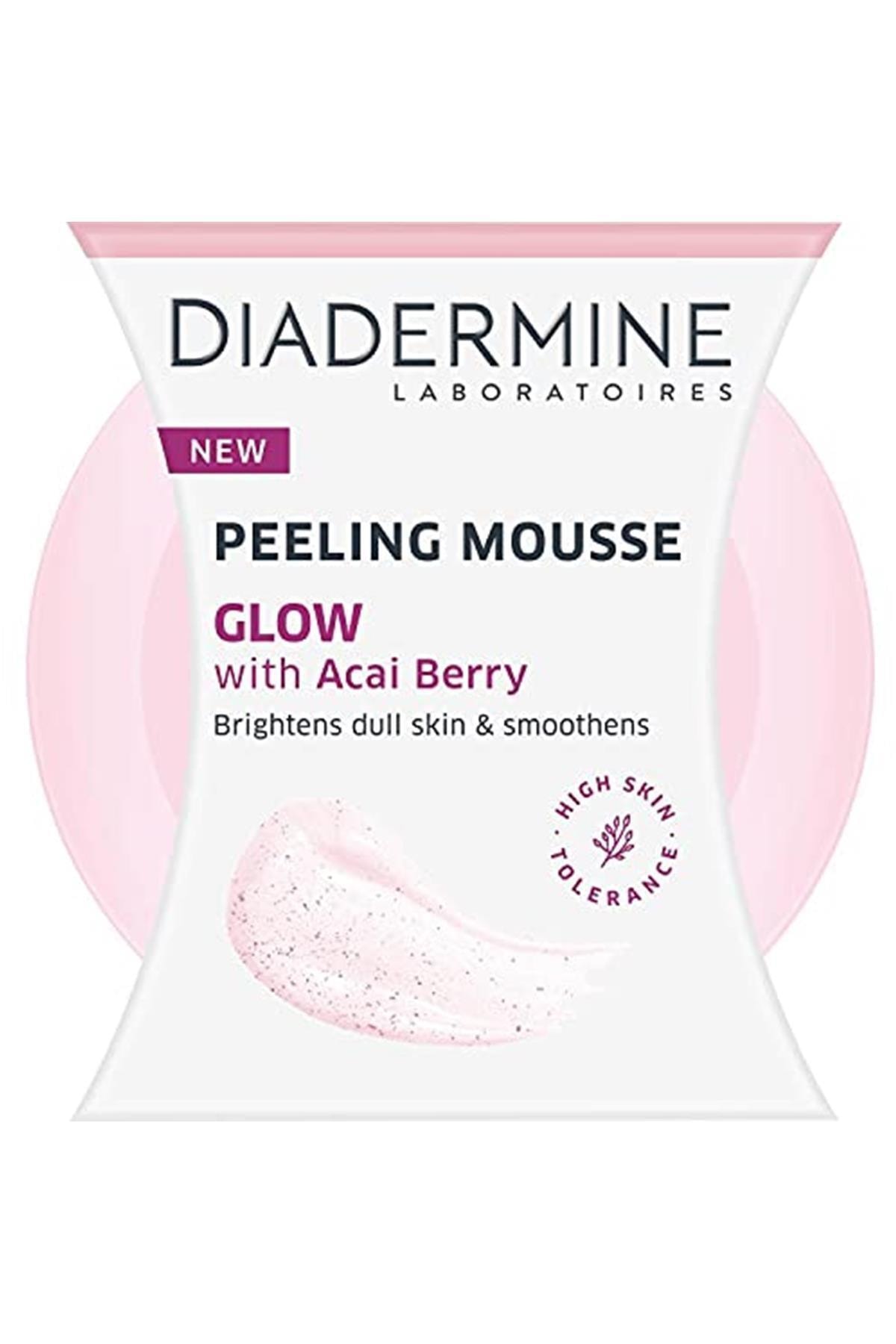 Diadermine Peeling Mousse-glow With Acai Berry 1 Paket 50 ml