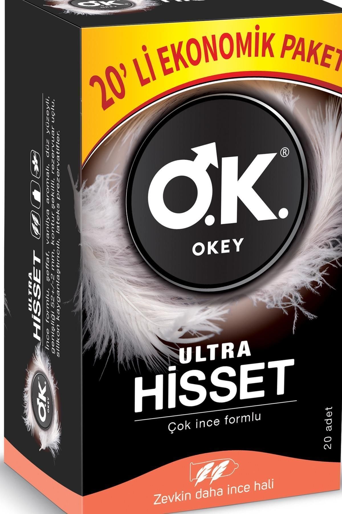 okey prezervatif Marka: Okey Ultra Hisset Prezervatif 20'li Kategori: Prezervatif