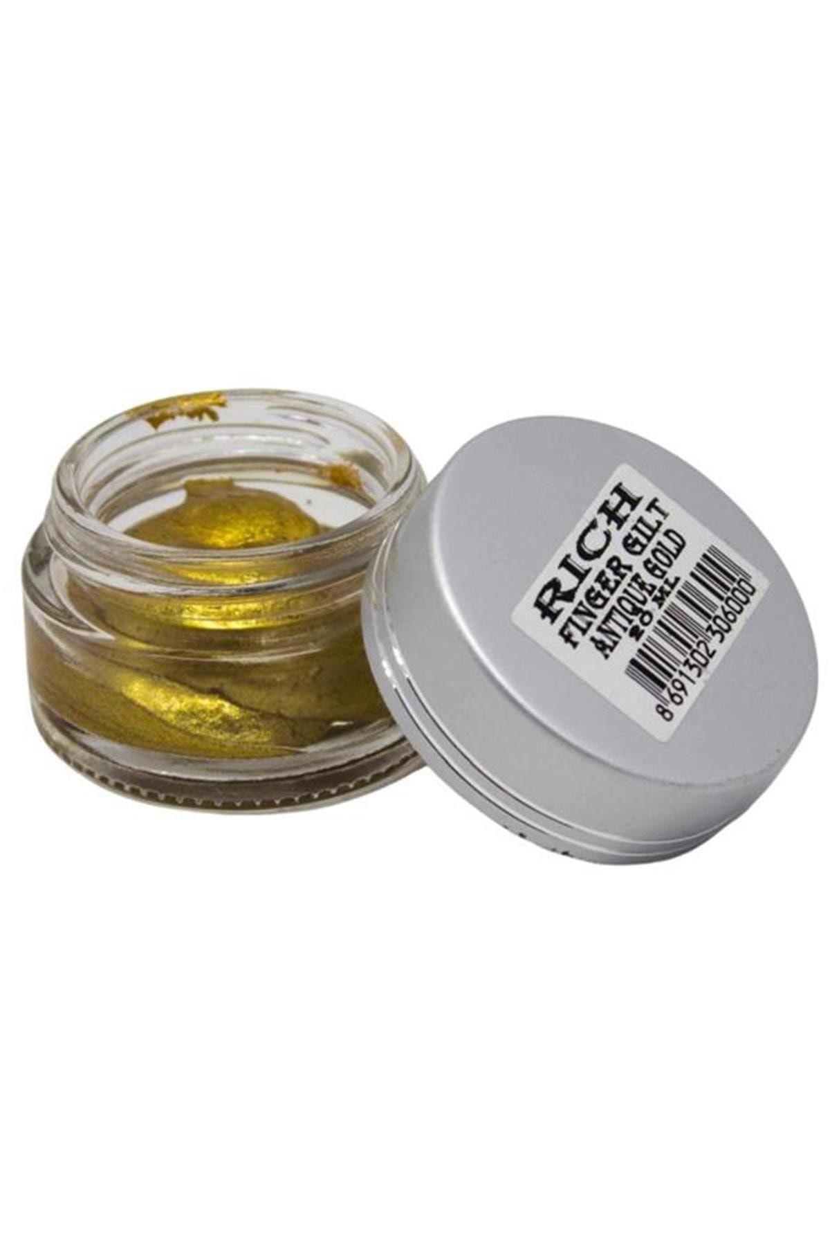 Rich Parmak Yaldız 1302 Antik Altın 20cc