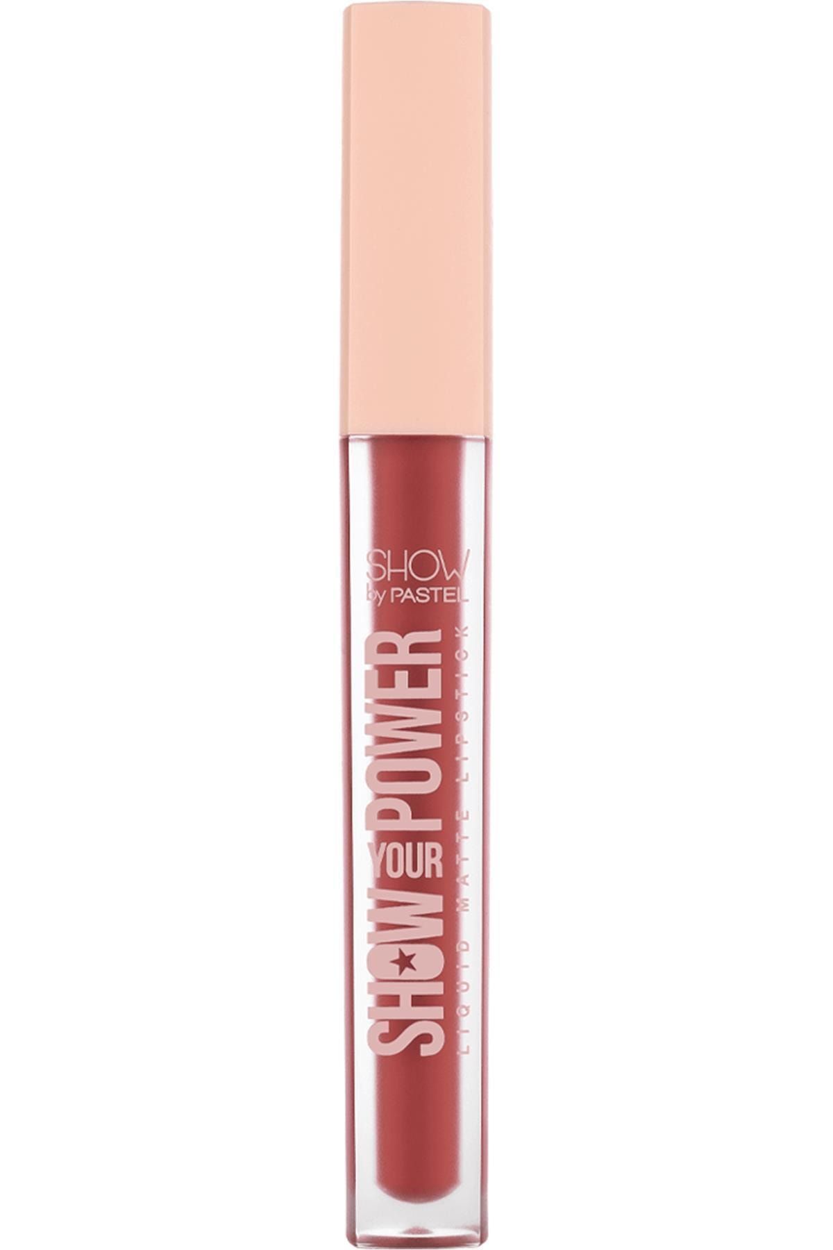 show by pastel Marka: Show Your Power Liquid Lipstick No: 604 Kategori: Dudak Parlatıcısı