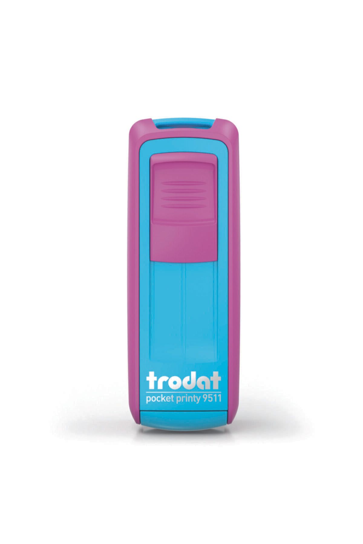 Trodat 9511 Cep Kaşesi - Kırmızı, Mavi, Siyah, Beyaz, Pembe, Gri Renk (ÜRÜN MAVİ MÜREKKEPLİDİR.)
