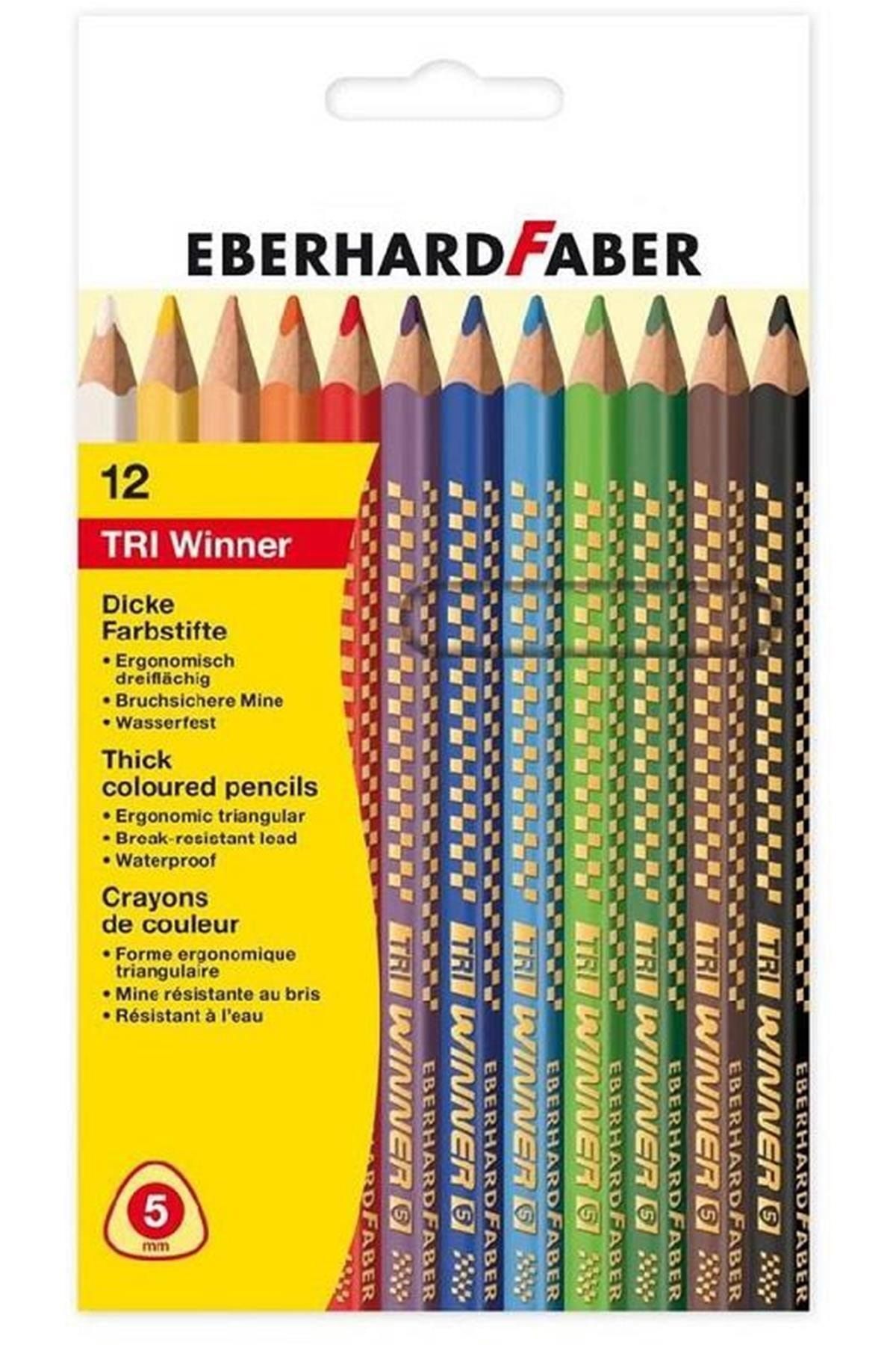 Faber Castell Marka: Eberhardfaber Trı Wınner Jumbo Boya Kalem 518412