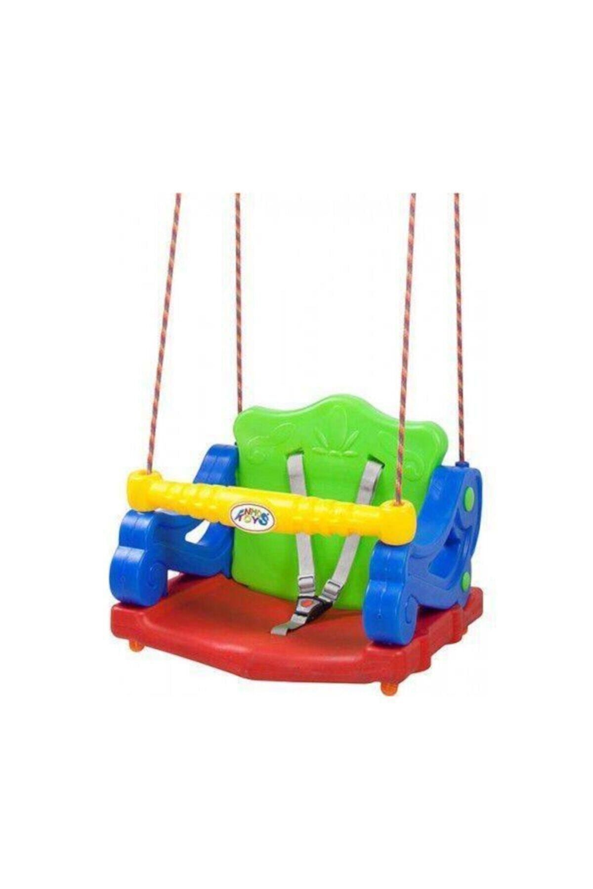 Enhoştoys Ipli Emniyet Kemerli Çocuk Bebek Salıncağı Enhoş Sultan Salıncak