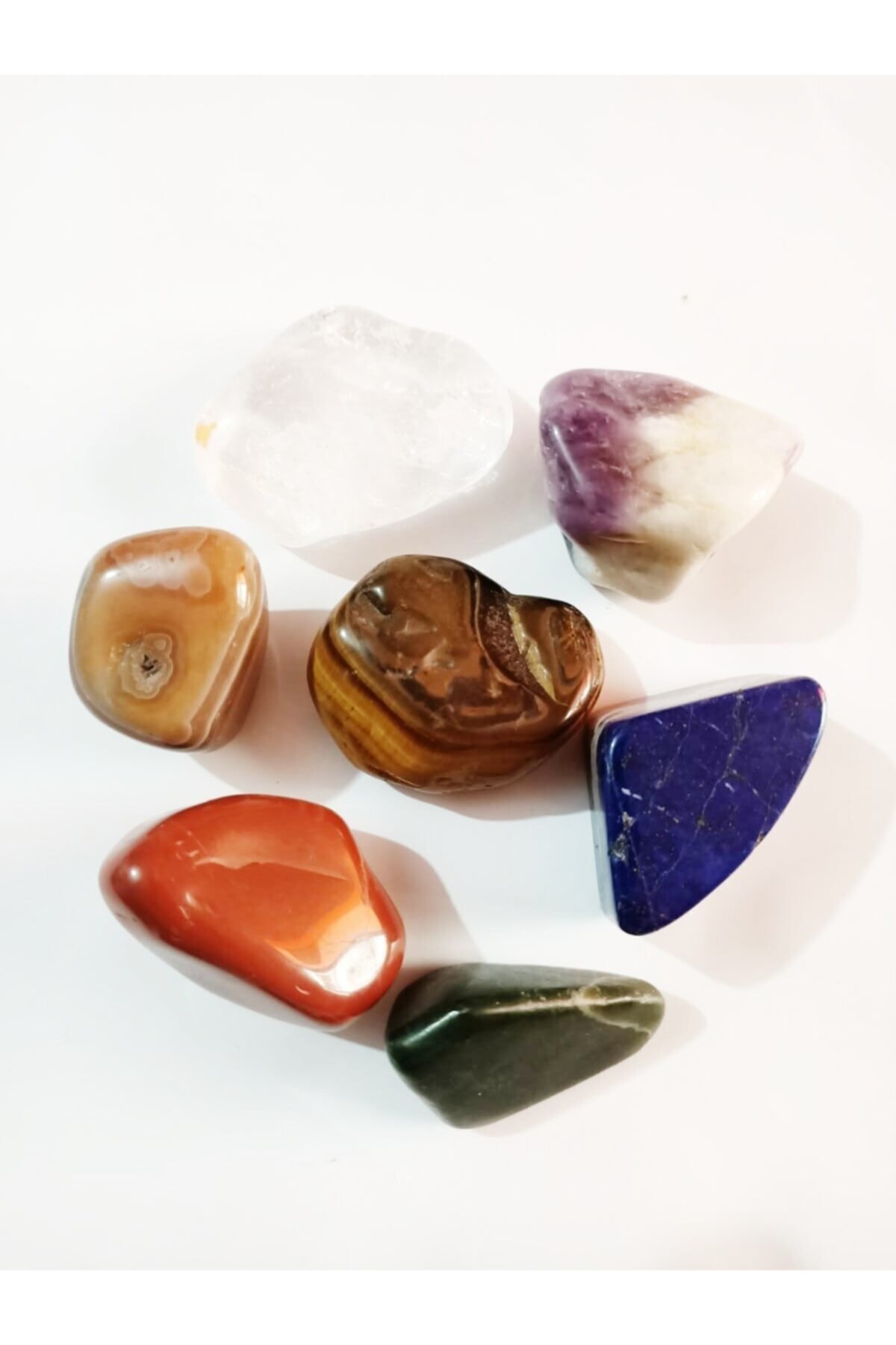 Zeynep Büyükbay 7'li Çakra Doğal Taş Seti