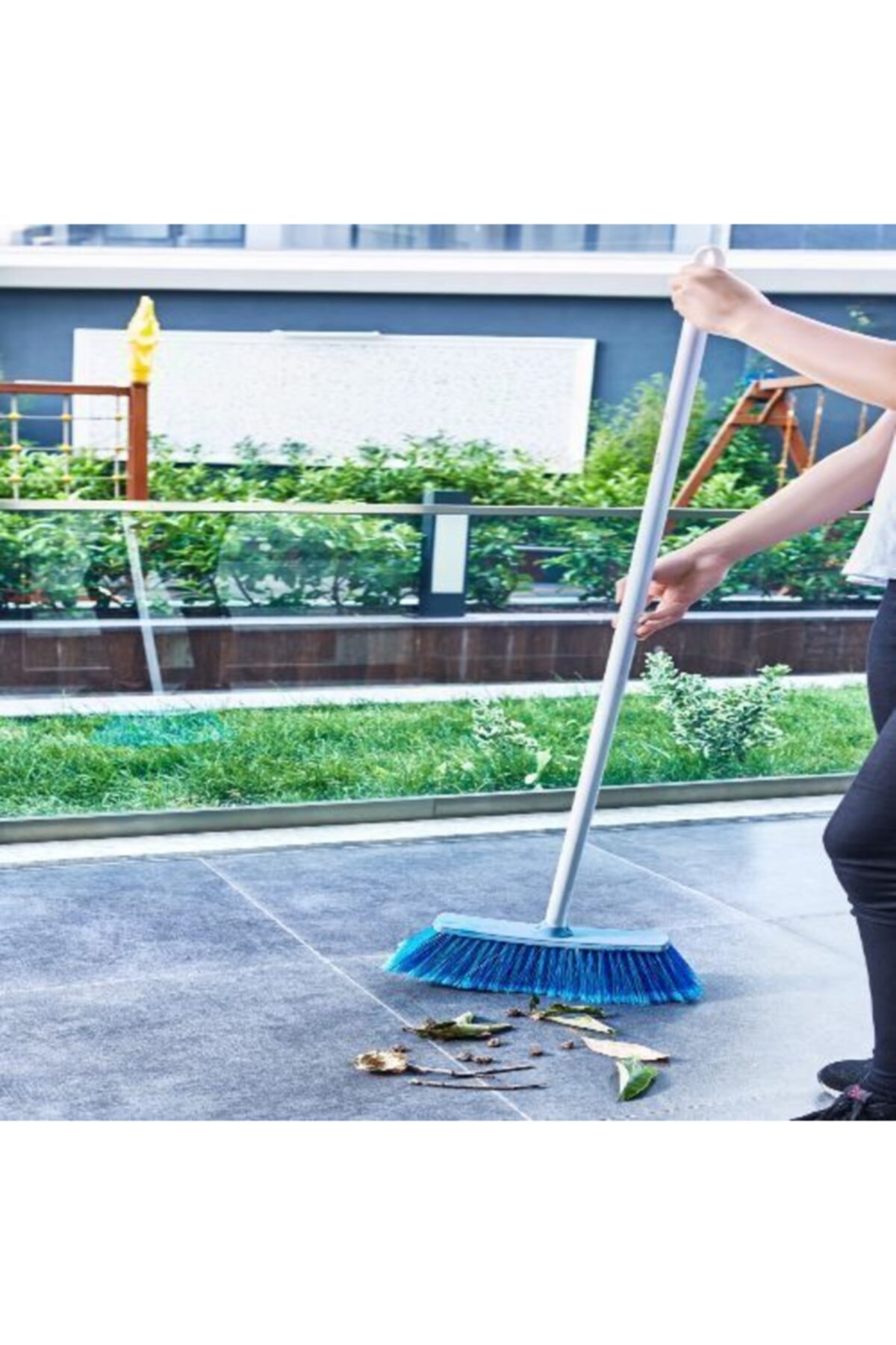 SadıkTİCARET Mermer Desenli Yer Fırçası 17 Cm