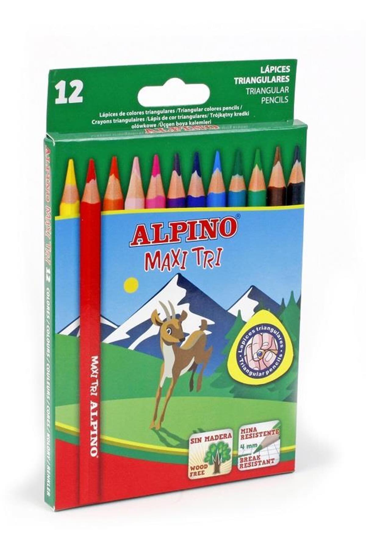 Dolphin Marka: Alpino Maxı Trı 12 Li Boya Kalemi Al-2133 Kategori: Sulu Boya