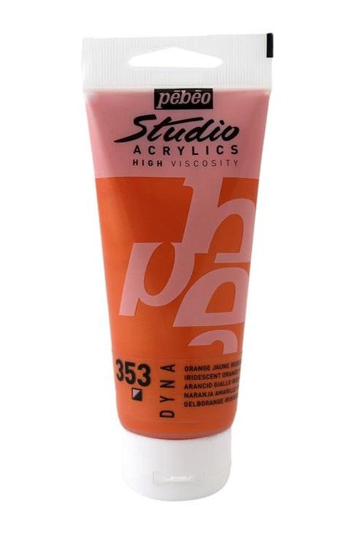 Pebeo Marka: Studio Akrilik Boya Iridescent Orange-yellow 100 Ml 832/353 Kategori: Akrilik Boya