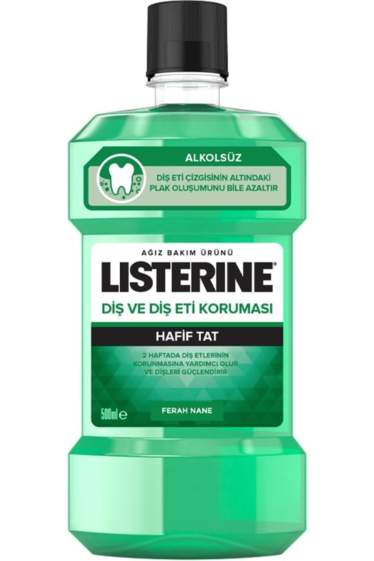 Listerine Diş Diş Eti Bakımı Hafif Tat Ağız Temizleme Suyu 500 ml
