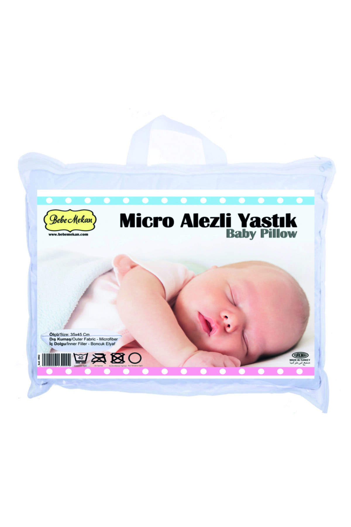 Bebemekan Micro Alezli Bebe Yastık
