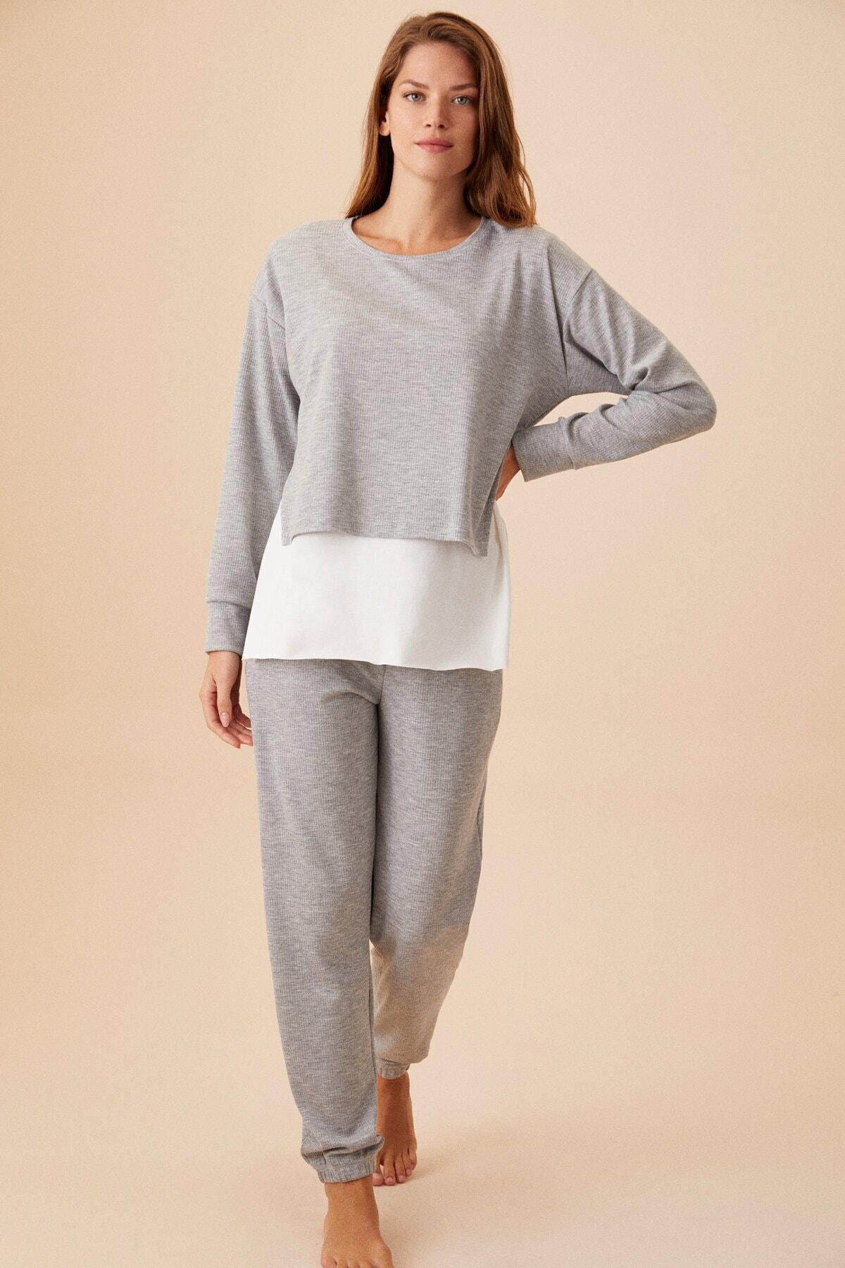 SUWEN Lauren Pijama Takımı