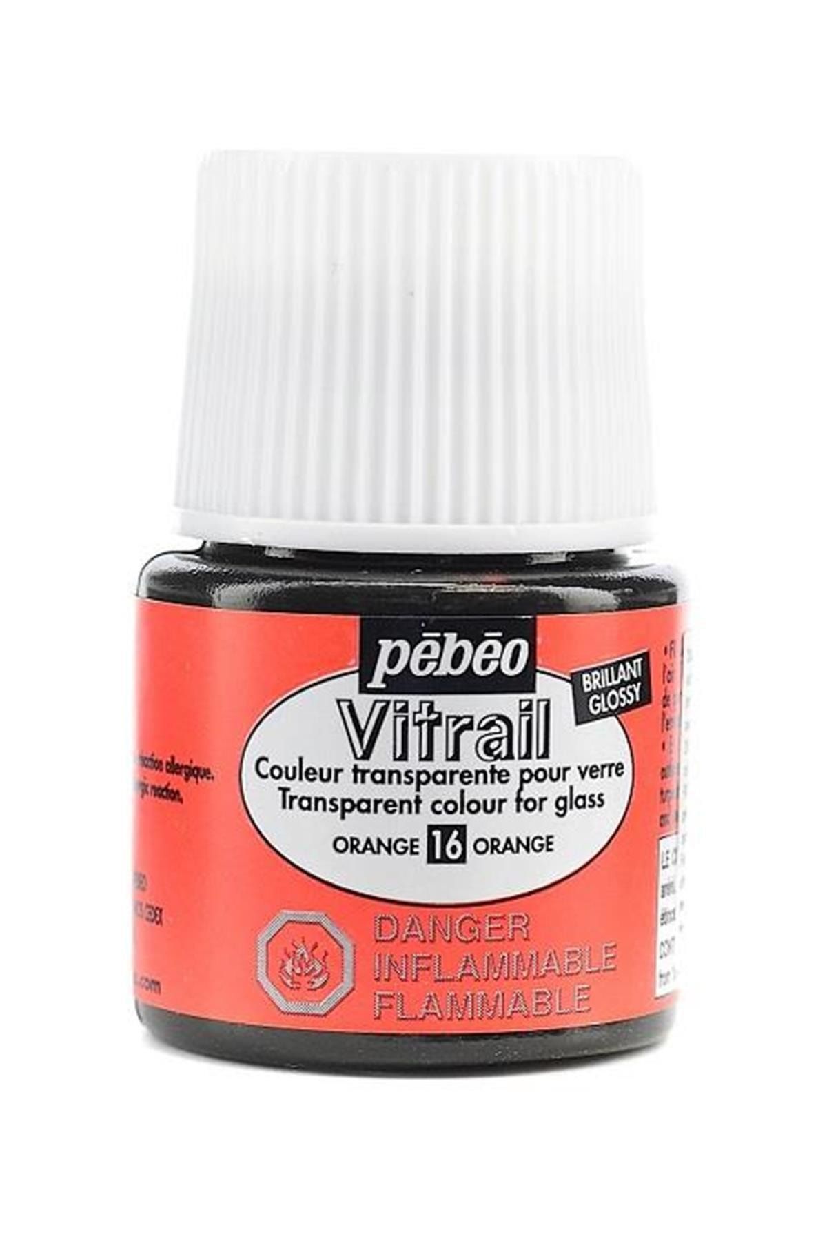 Pebeo 050/16 Cam Boyası Vitrail 45 Ml.şişe