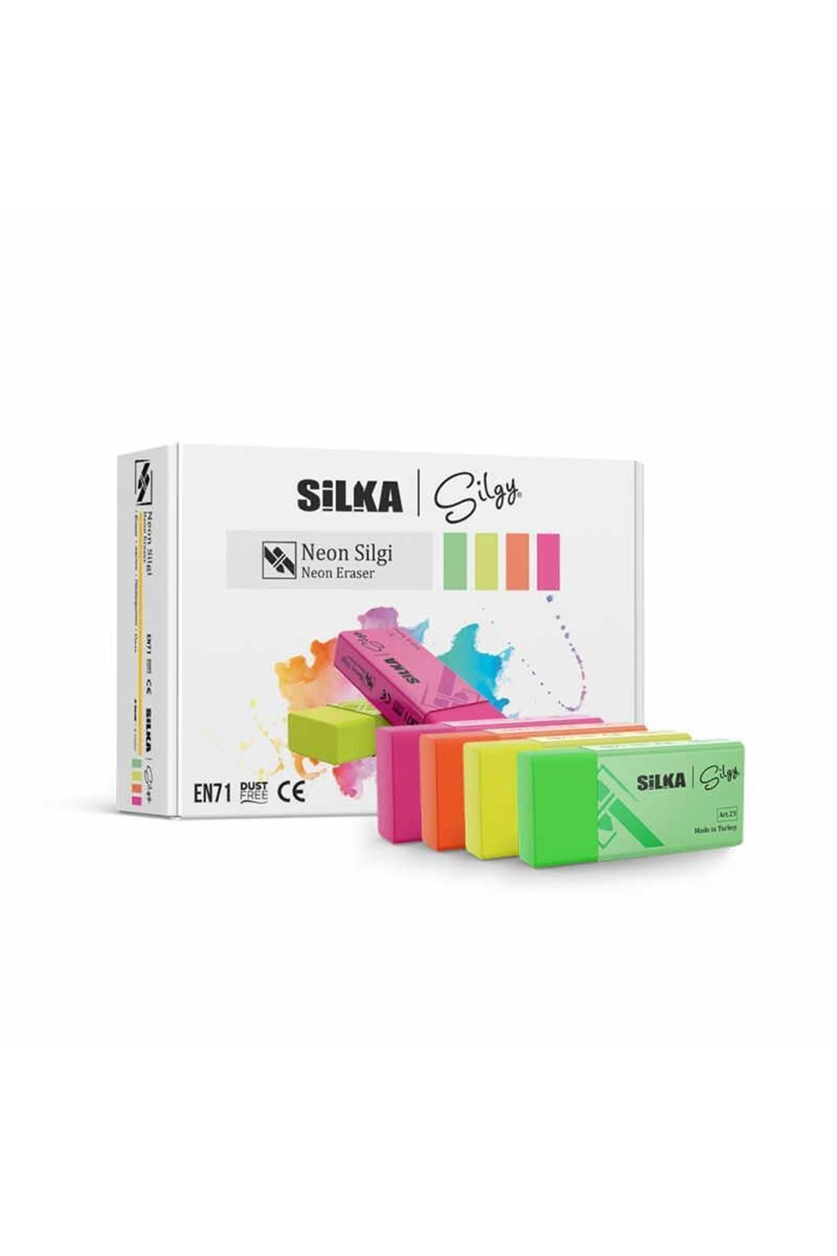 Silka Neon Silgi 30'lu Kutu Art23