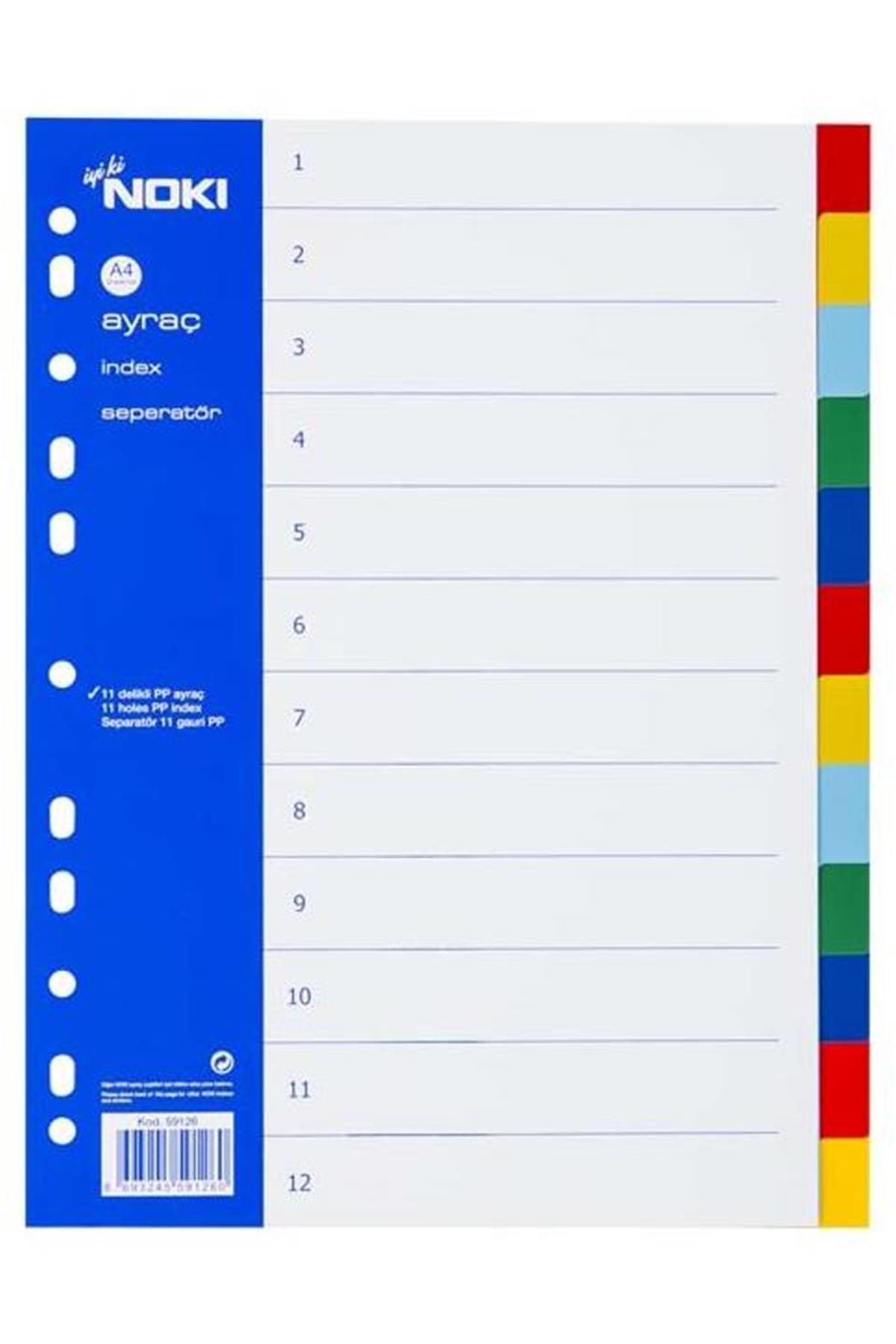 Noki 2x6 Renk Ayraç 59126