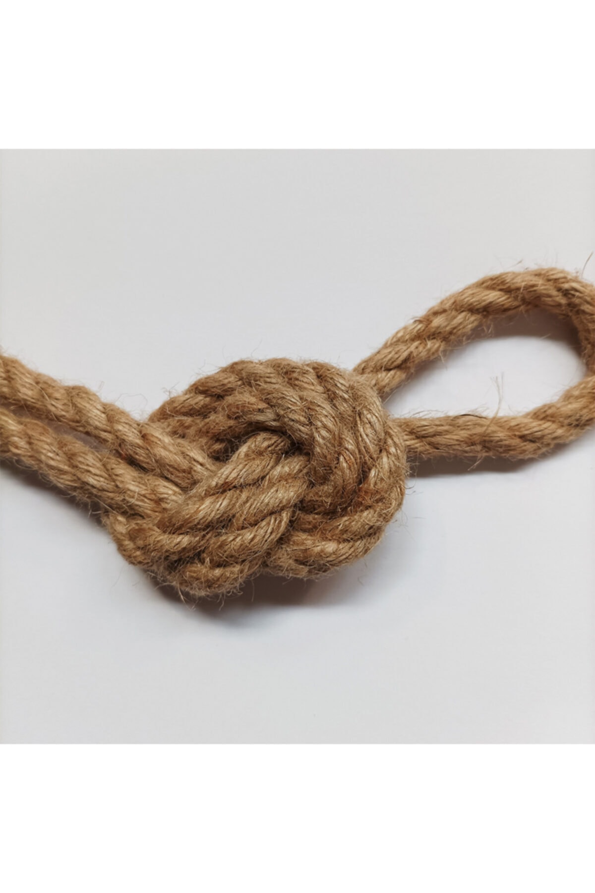ÇUVAL SEPETİ 8mm Jüt Halat 100 Metre Kendir Ip Dekoratif Hasır Ip